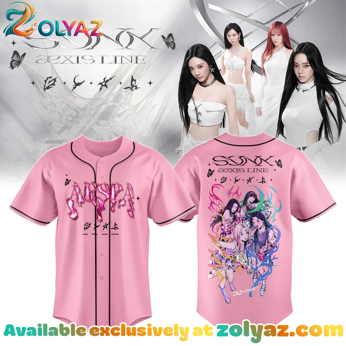 Aespa AEXIS LINE Jersey (Style 5)