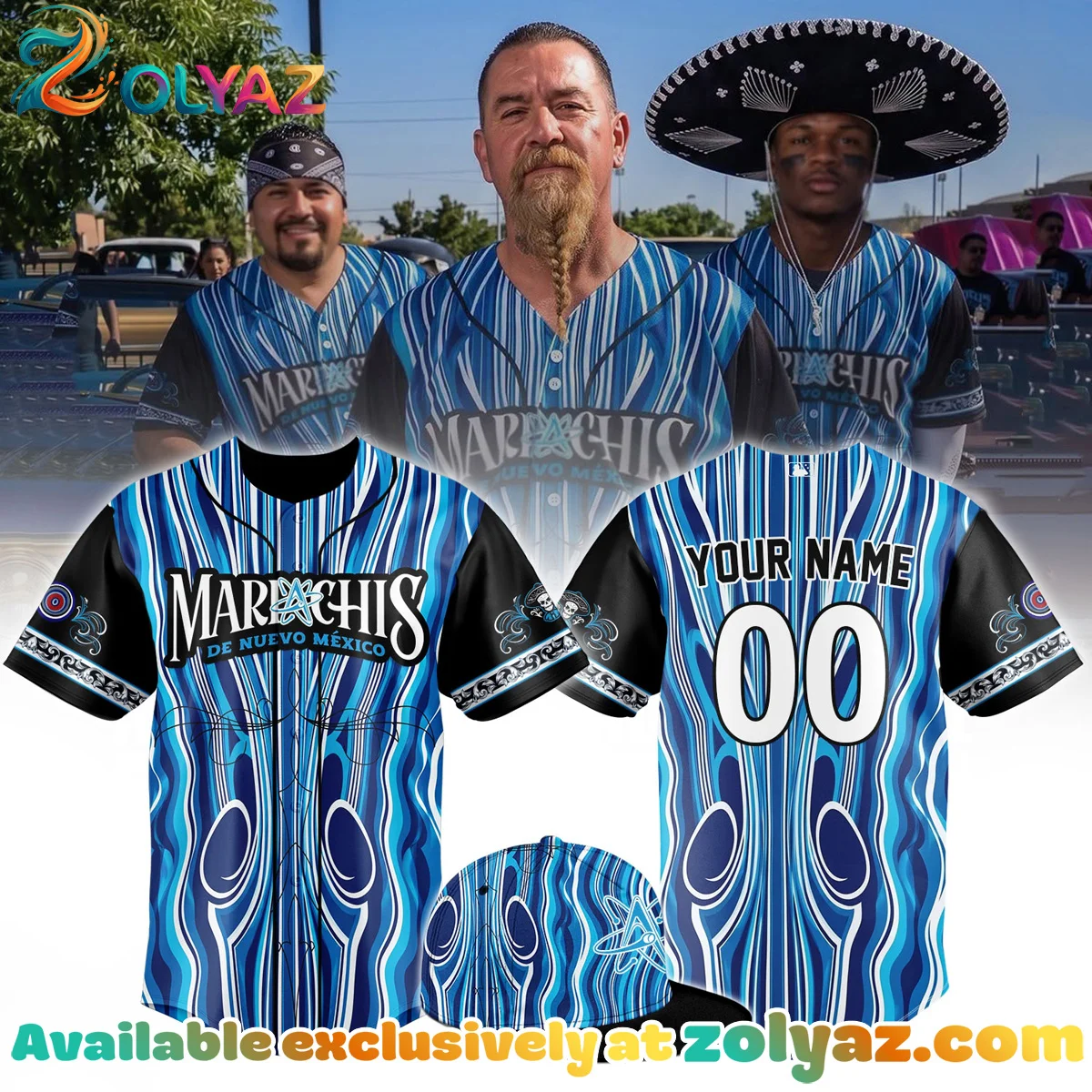 Albuquerque Isotopes Mariachis Lowrider Jersey