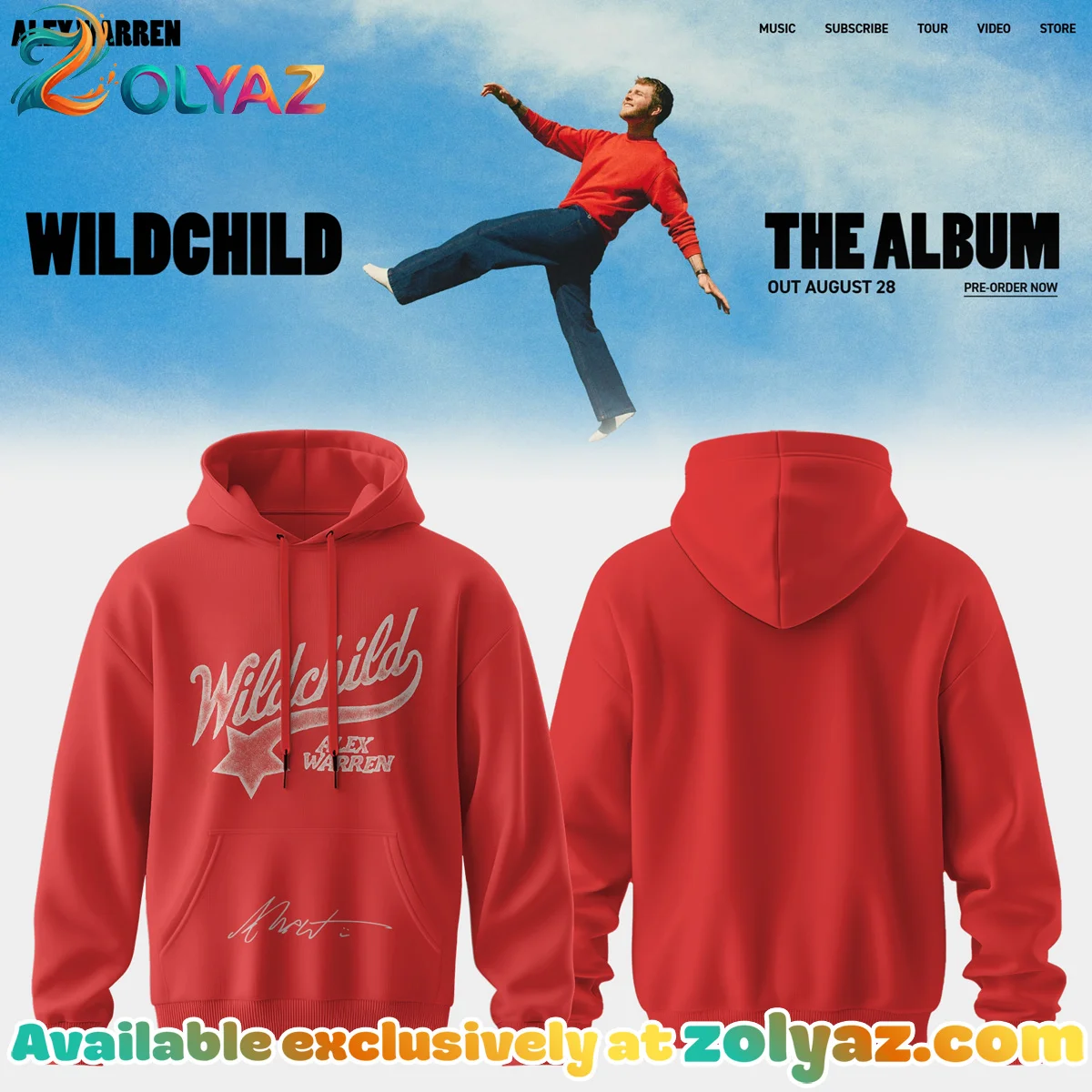 Alex Warren Little Orphan Alex Shirt & Hoodie - Series 6
