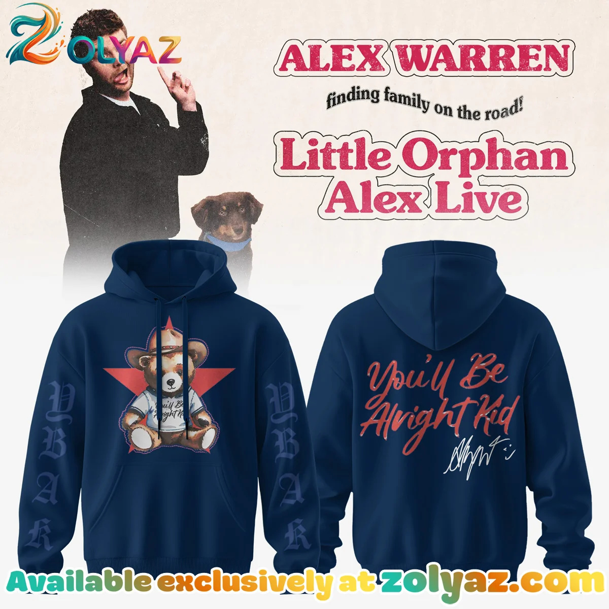 Alex Warren Little Orphan Alex T-Shirt & Hoodie - Part 4