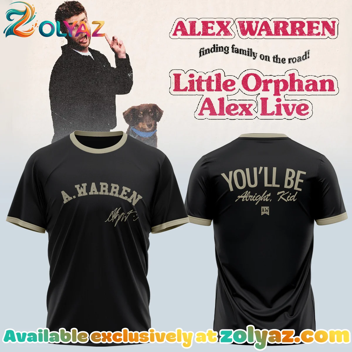 Alex Warren Little Orphan Alex T-Shirt & Hoodie (Design 10)