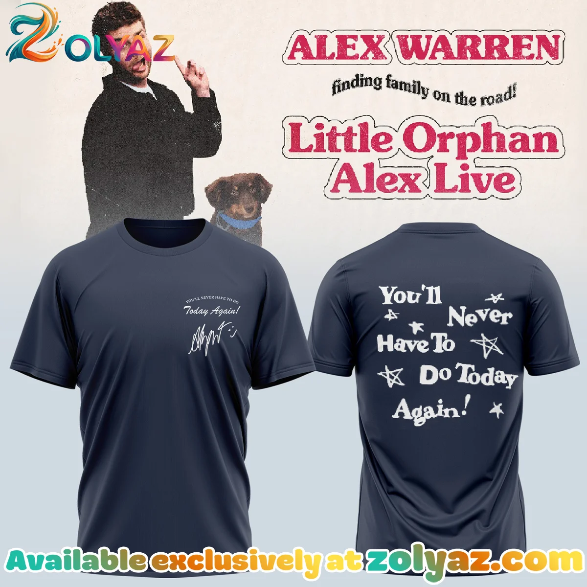 Alex Warren Little Orphan Alex T-Shirt & Hoodie [Batch 12]