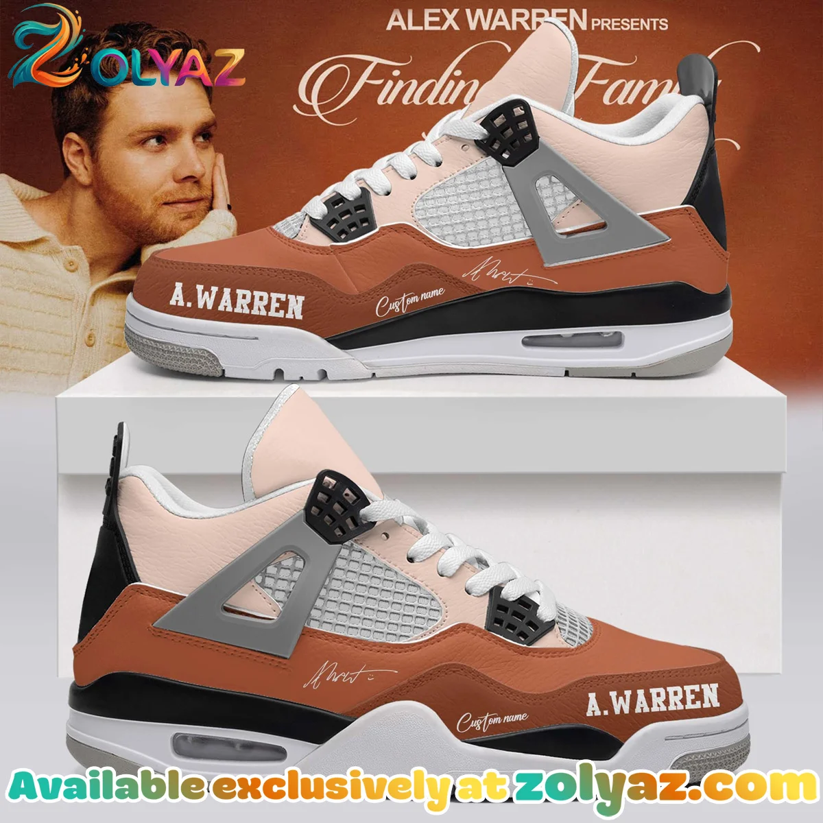 Alex Warren Little Orphan Alex Custom Air Force 1 & Jordan 1 Shoes - Part 8