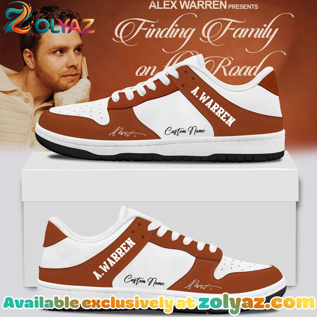 Alex Warren Little Orphan Alex Custom Air Force 1 & Jordan 1 Shoes (Release 16)