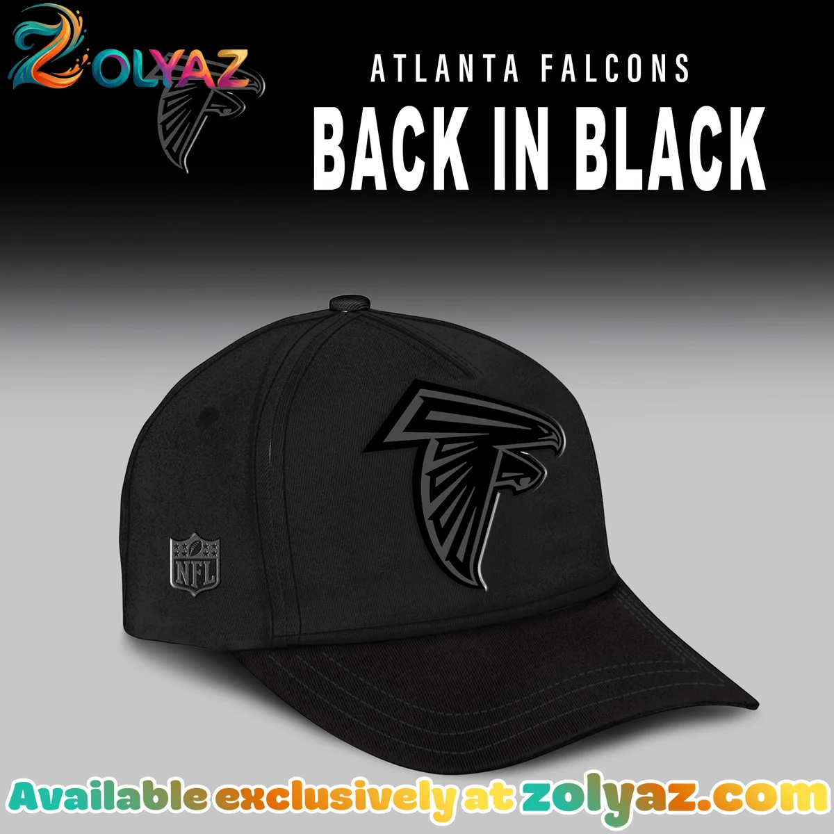 Atlanta Falcons Back In Black T-Shirt & Hoodie (Release 1) Atlanta Falcons Back In Black T-Shirt & Hoodie (Release 1)