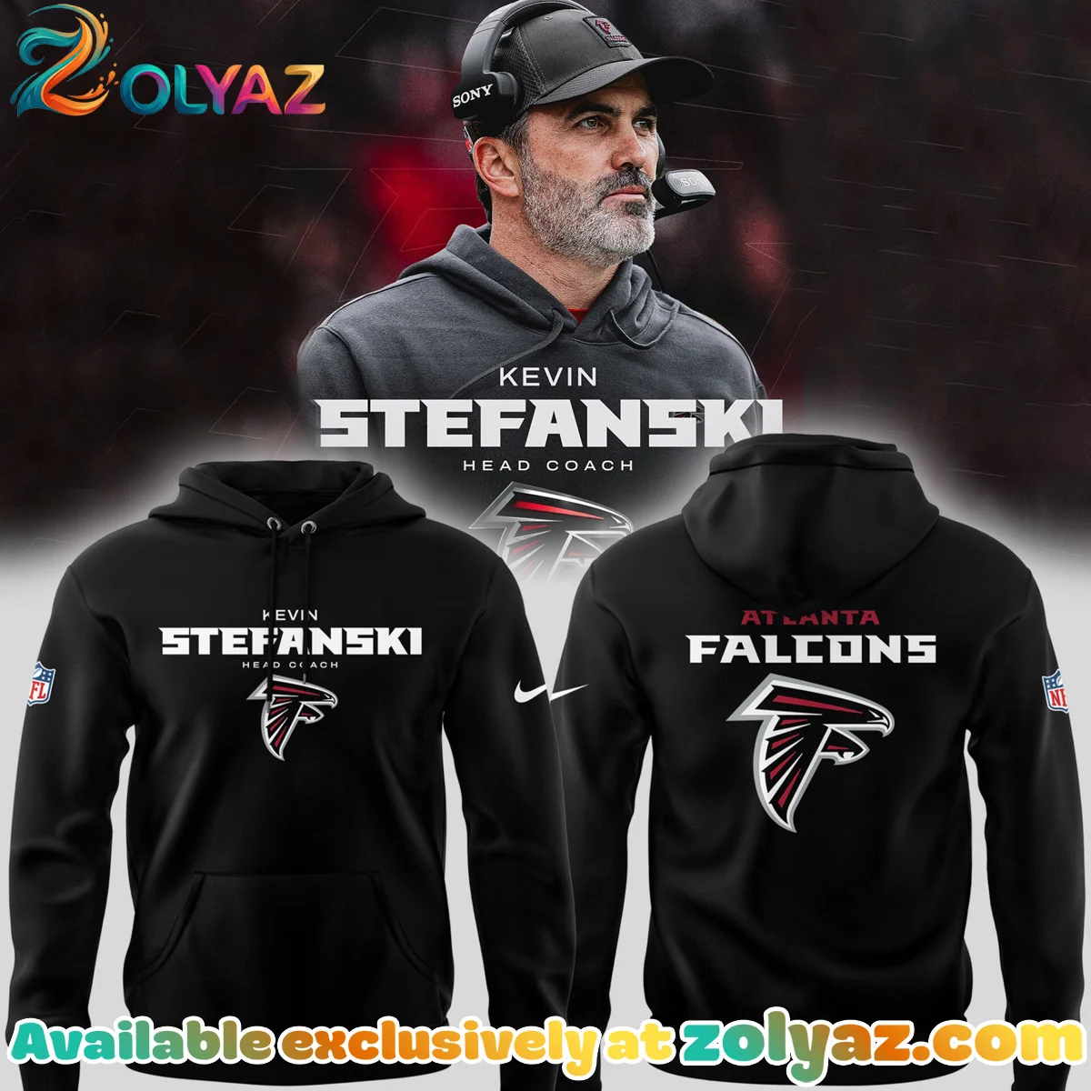 Atlanta Falcons Kevin Stefanski T-Shirt & Hoodie - Part 1