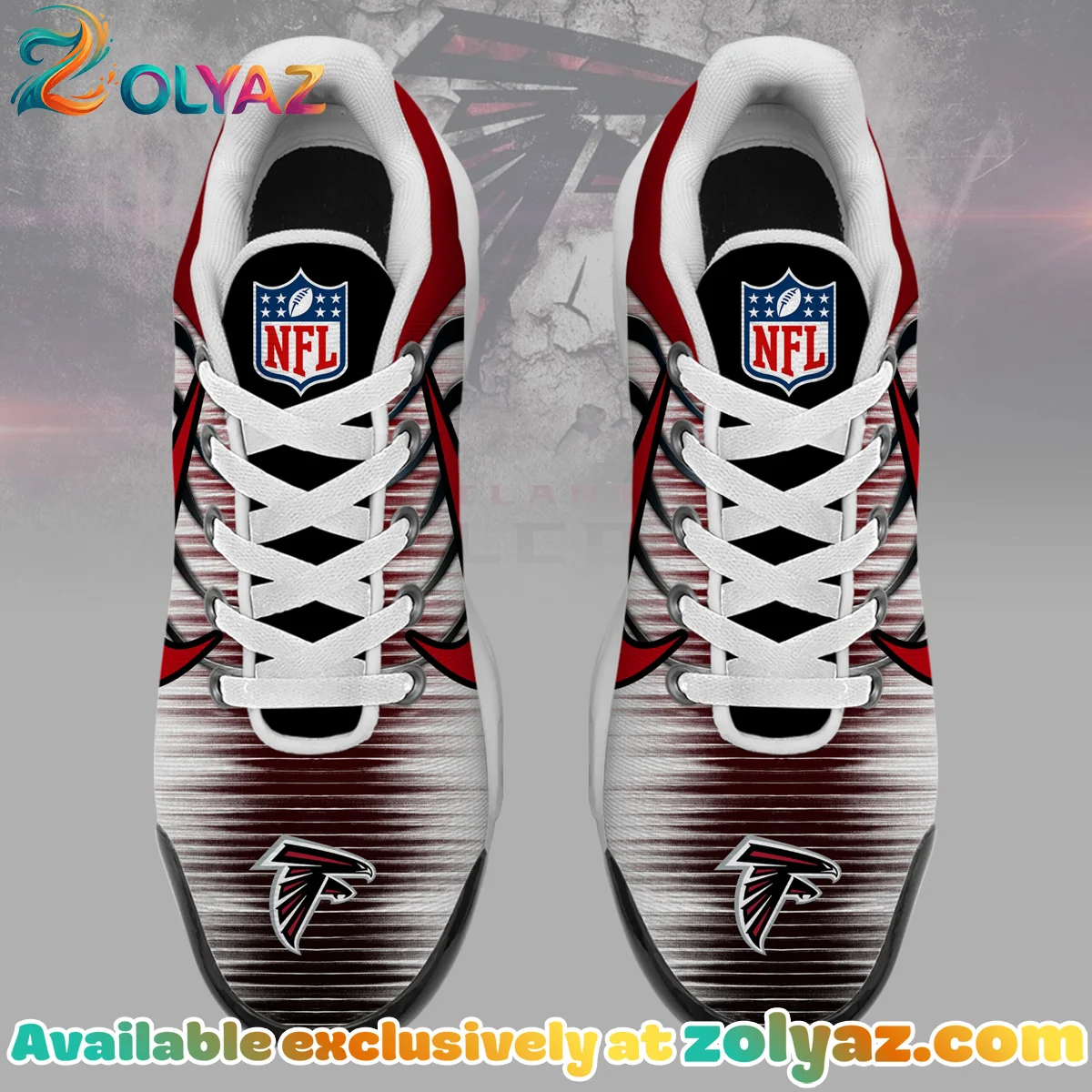Atlanta Falcons Custom Air Force 1 & Jordan 1 Shoes Atlanta Falcons Custom Air Force 1 & Jordan 1 Shoes