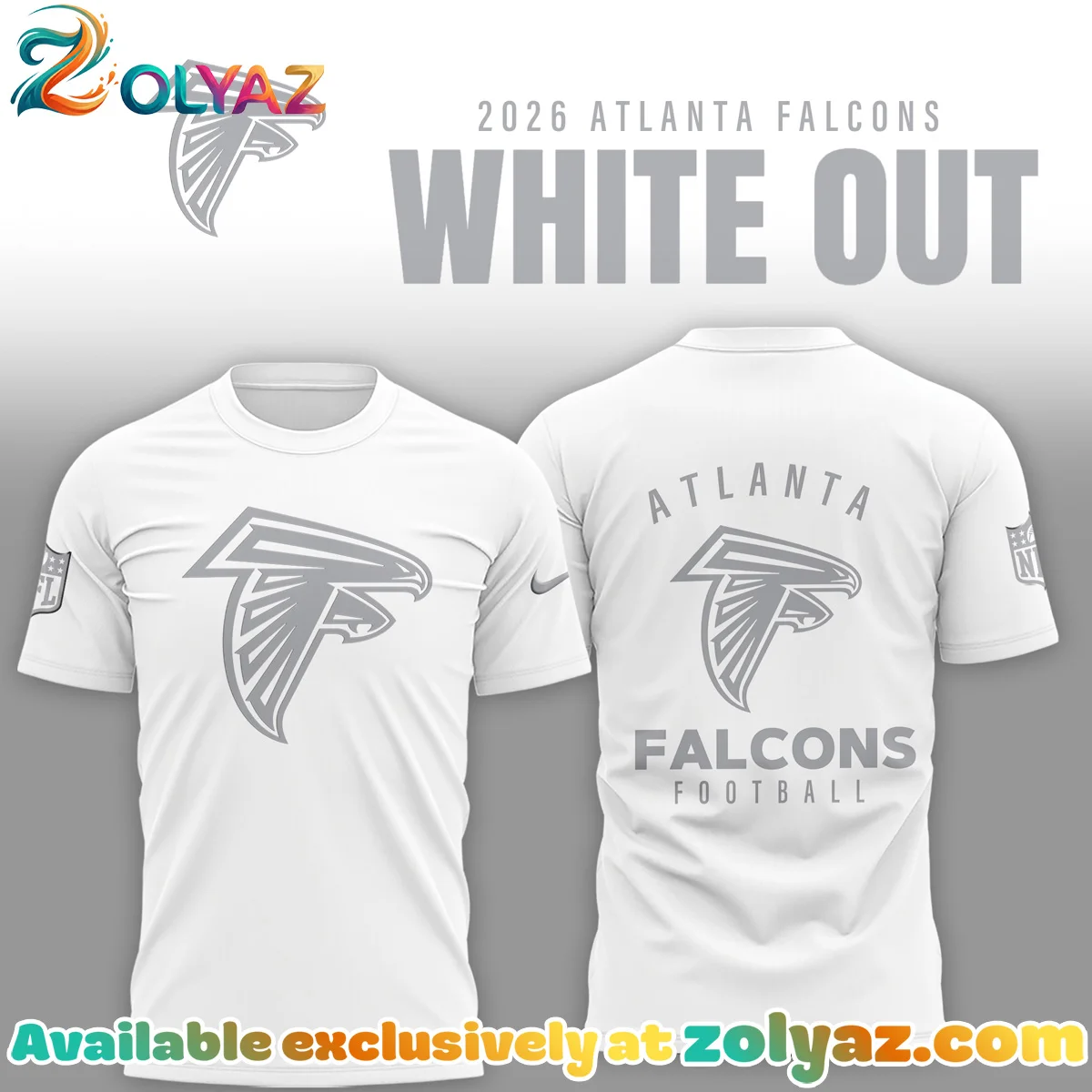 Atlanta Falcons T-Shirt & Hoodie (Design 1) Atlanta Falcons T-Shirt & Hoodie (Design 1)