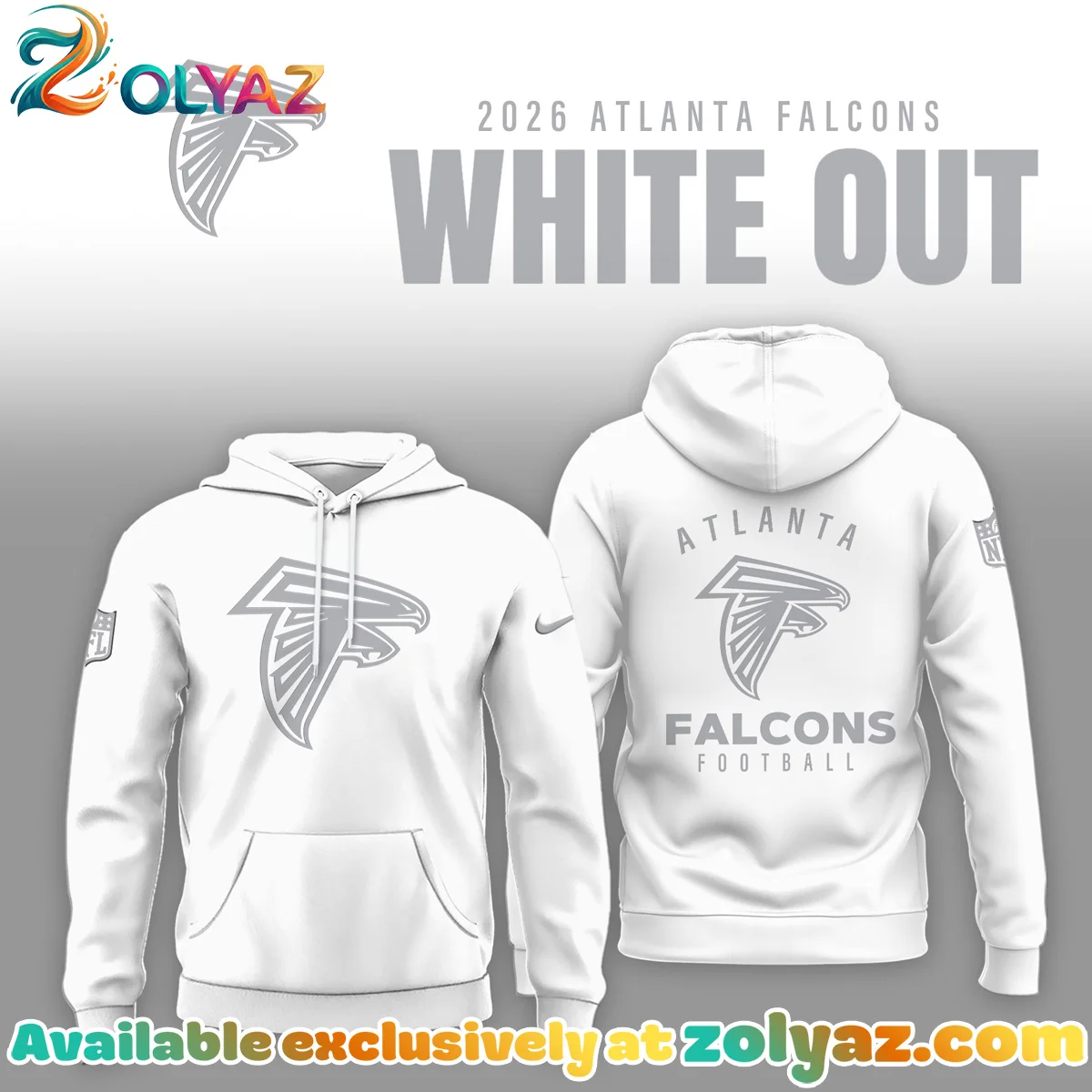 Atlanta Falcons T-Shirt & Hoodie (Design 2)