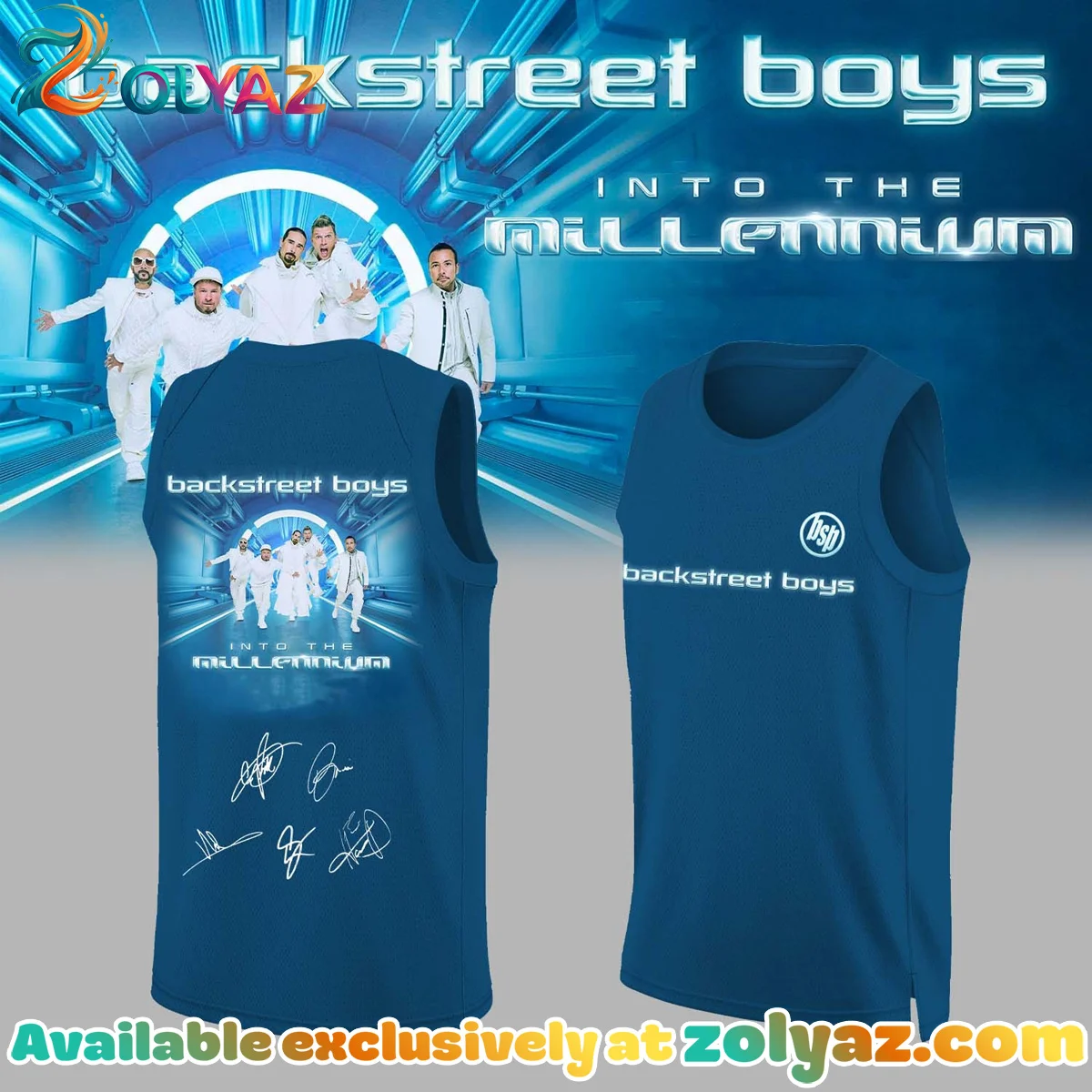 Backstreet Boys Into The Millennium Signature Jersey [Batch 6]