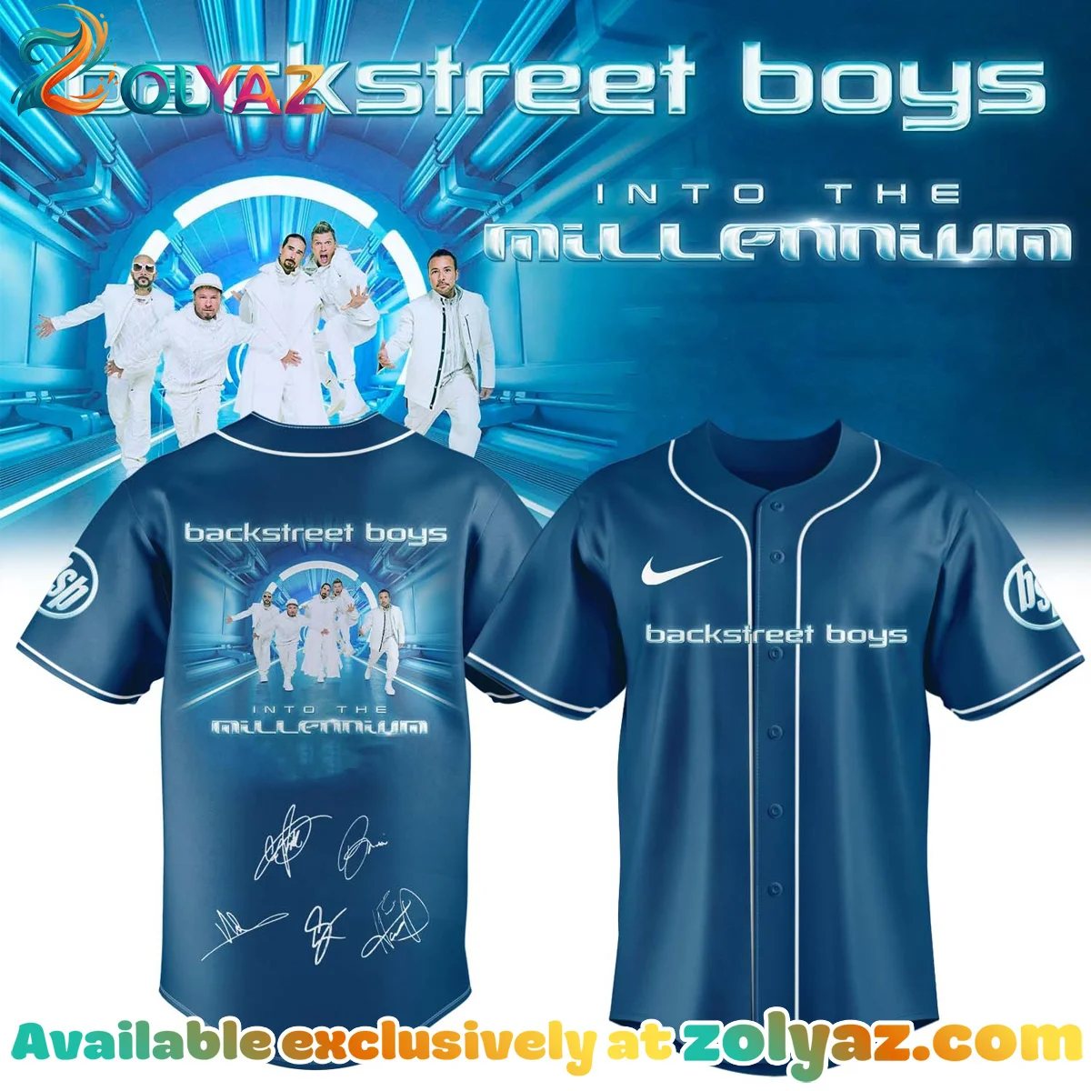 Backstreet Boys Into The Millennium Signature Jersey [Drop 4]