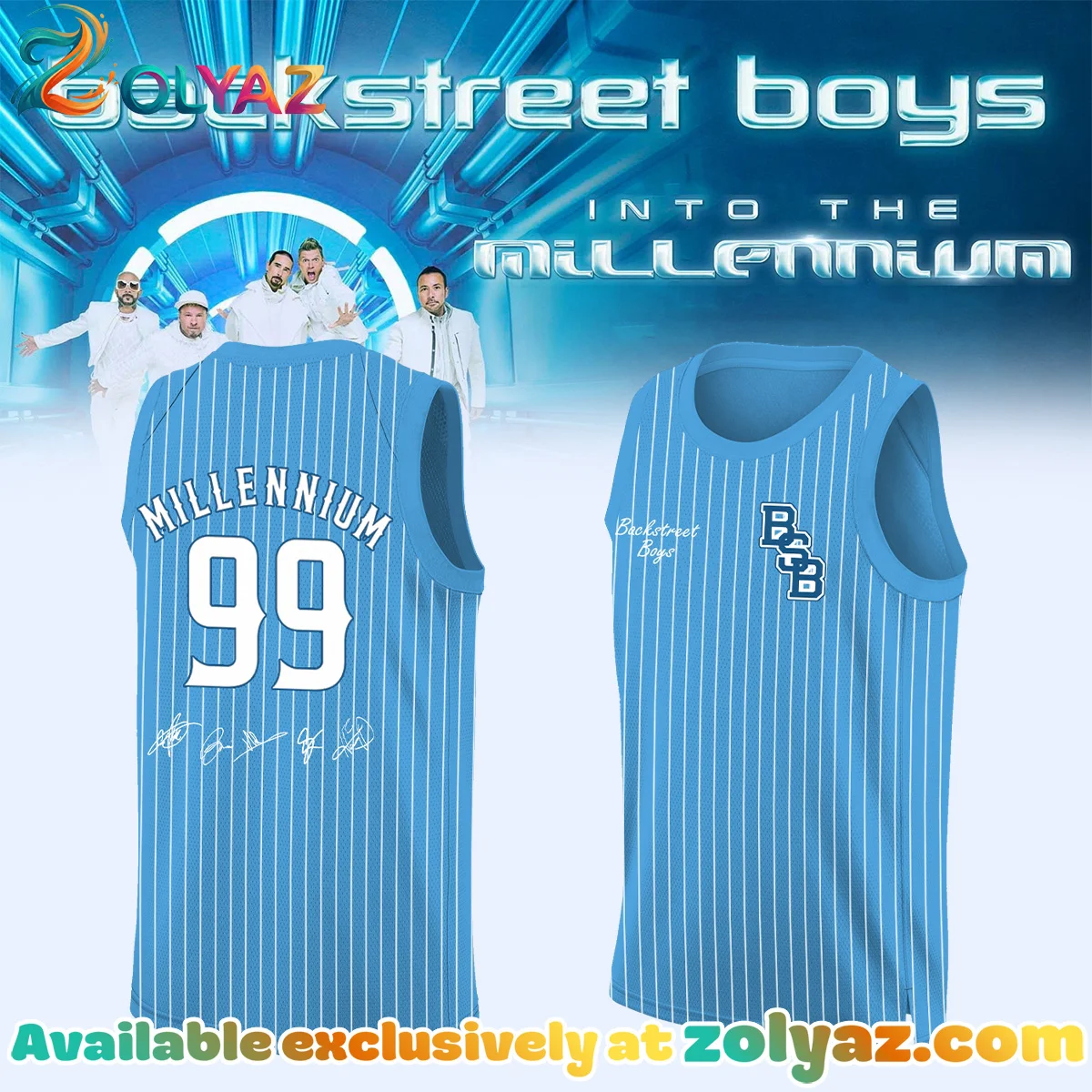 Backstreet Boys Into The Millennium Signature Jersey (Release 5)