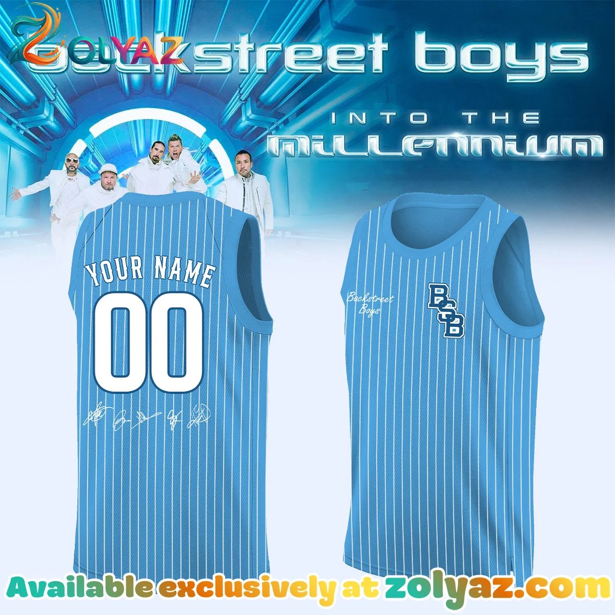 Backstreet Boys Into The Millennium Signature Jersey [Drop 8]