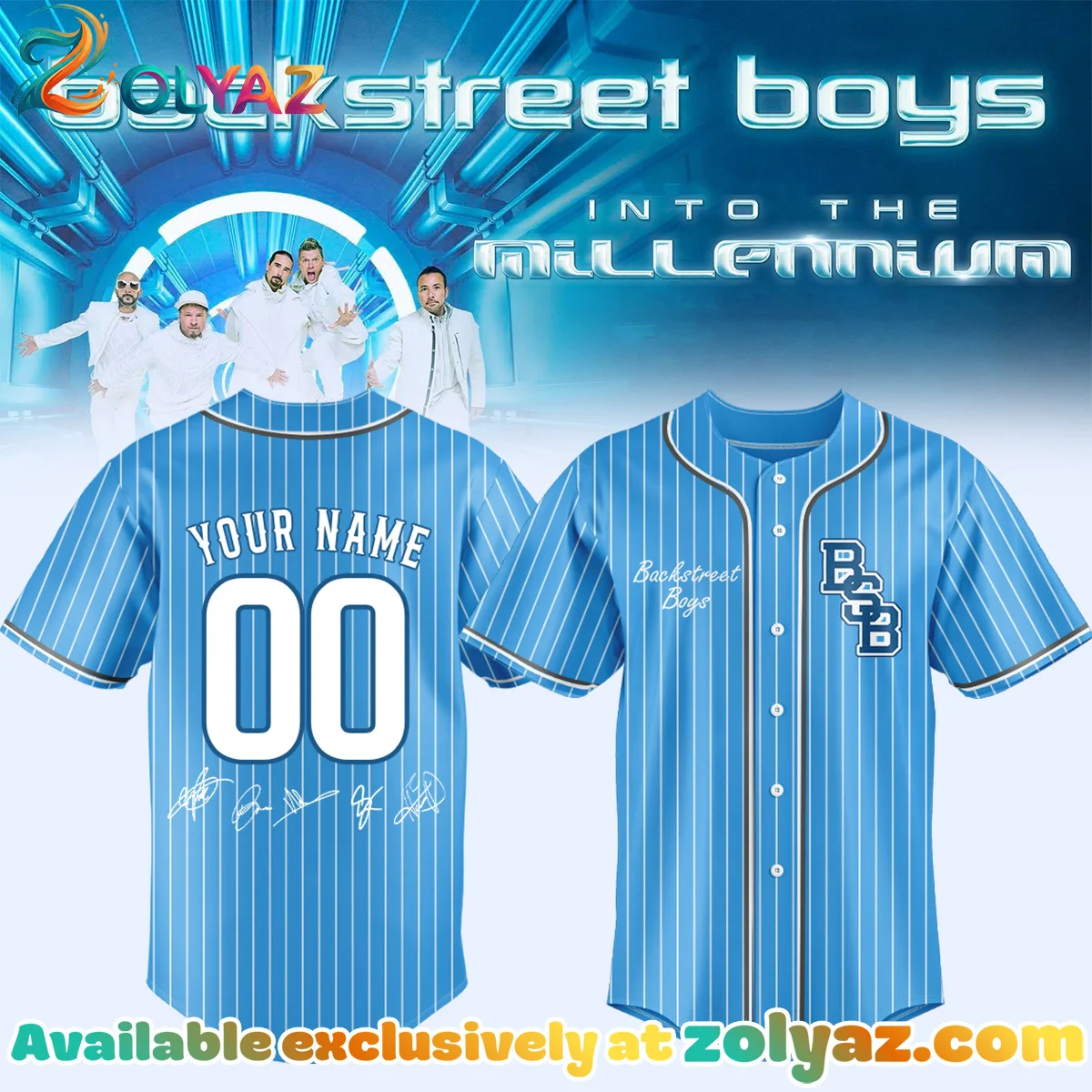 Backstreet Boys Into The Millennium Signature Jersey [Drop 9]