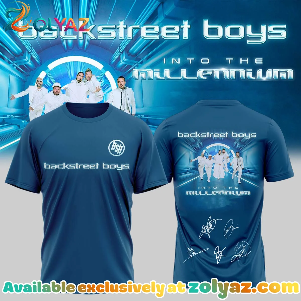 Backstreet Boys Into The Millennium Signature Shirt & Hoodie (Style 15)
