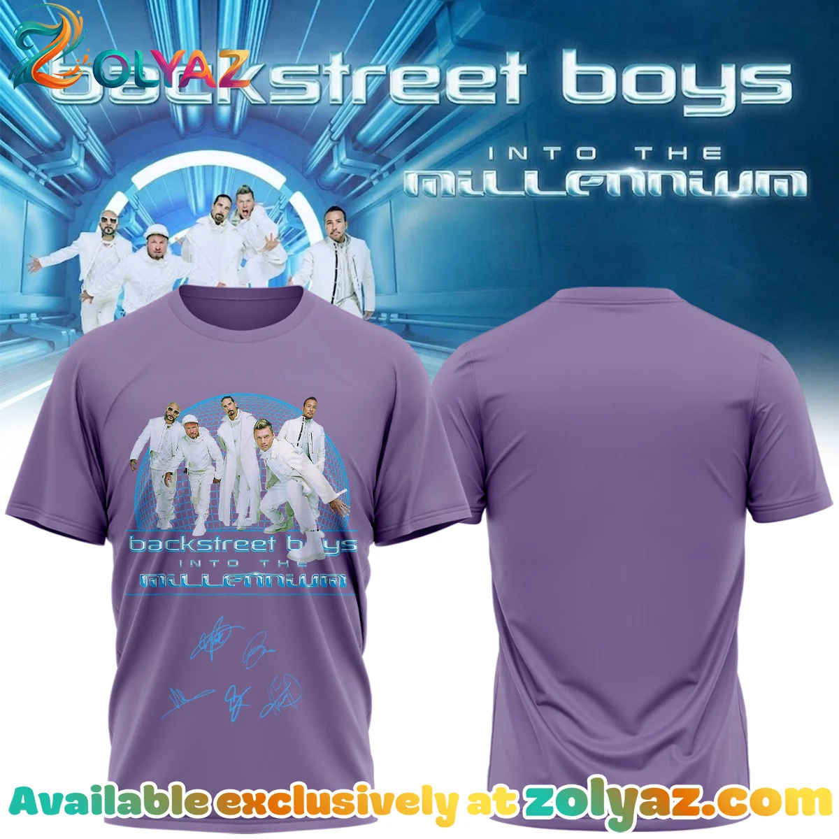 Backstreet Boys Into The Millennium Signature Shirt & Hoodie [Batch 16]