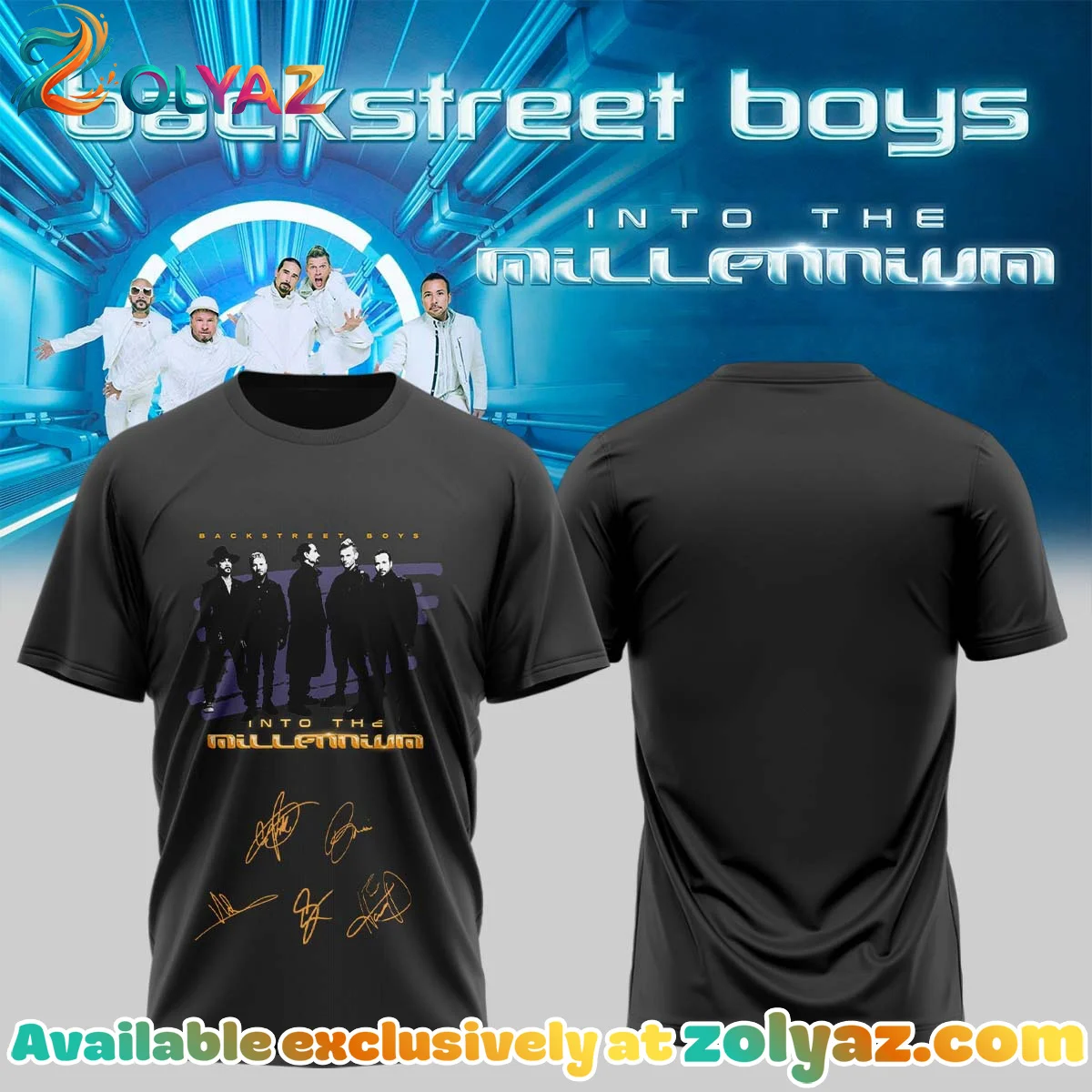 Backstreet Boys Into The Millennium Signature Shirt & Hoodie - Part 11