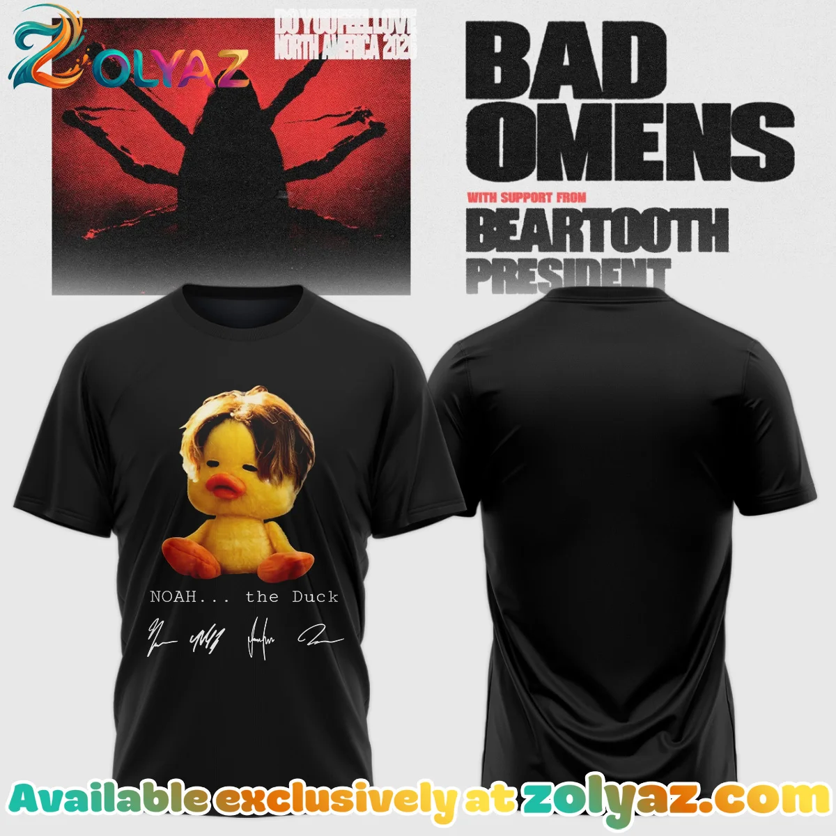 Bad Omens Do You Feel Love Tour T-Shirt & Hoodie - Part 15