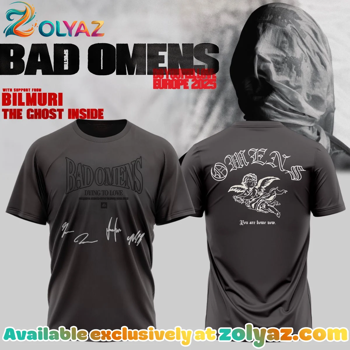 Bad Omens Do You Feel Love Tour Shirt & Hoodie - Part 17
