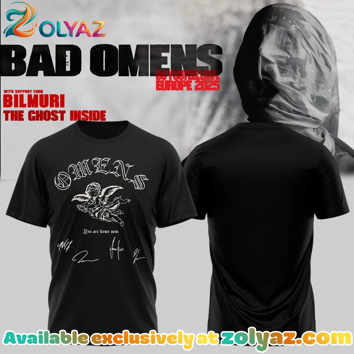 Bad Omens Do You Feel Love Tour T-Shirt & Hoodie [Drop 6]