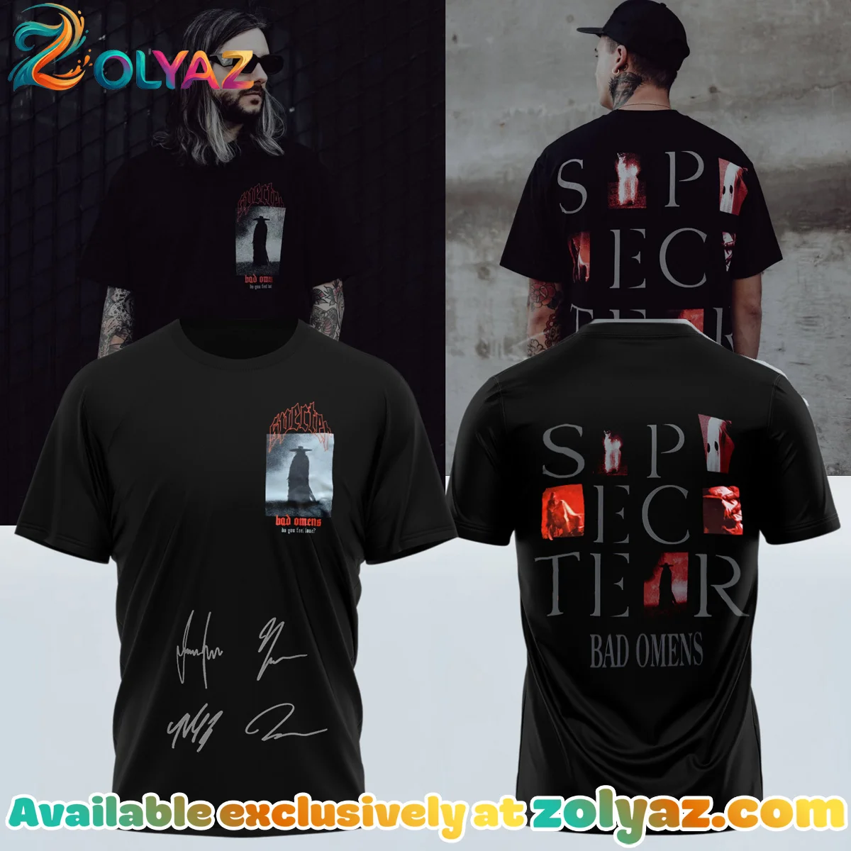 Bad Omens Do You Feel Love Tour Shirt & Hoodie - Part 8