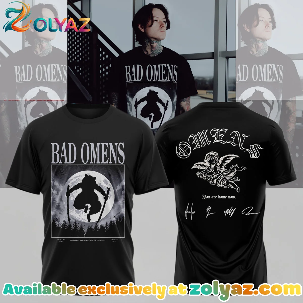 Bad Omens Do You Feel Love Tour Shirt & Hoodie - Part 5