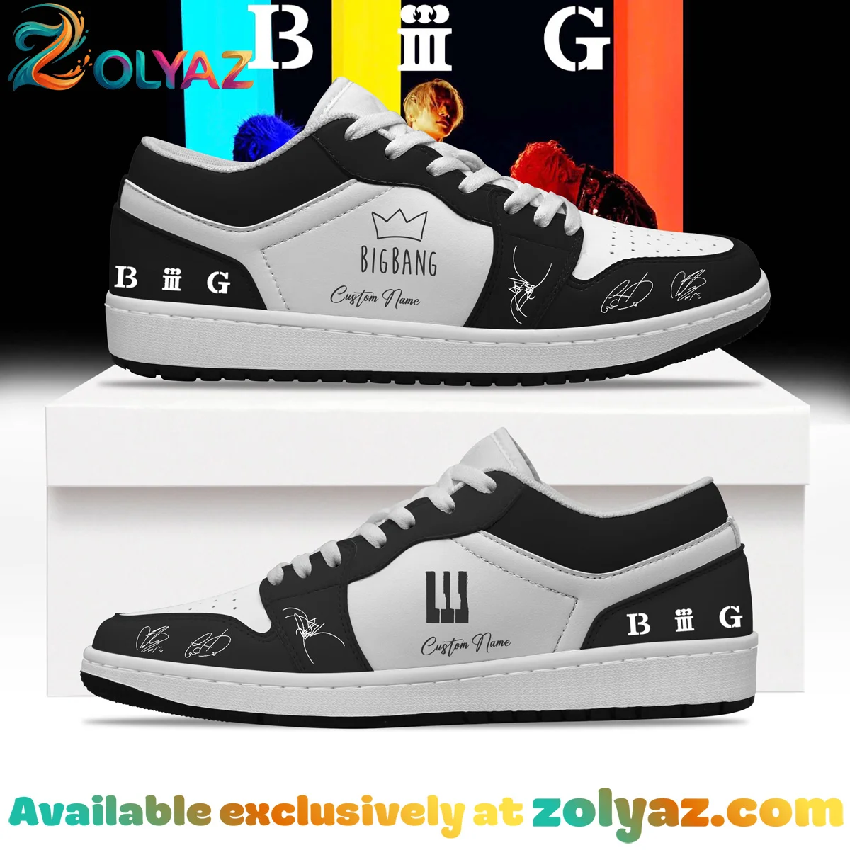 BB WORLD TOUR XX COSMOS Custom Air Force 1 & Jordan 1 Shoes (Design 2)