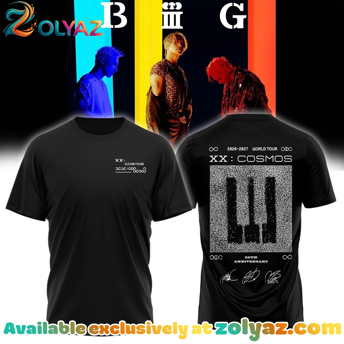 BB WORLD TOUR XX COSMOS T-Shirt & Hoodie [Drop 14]