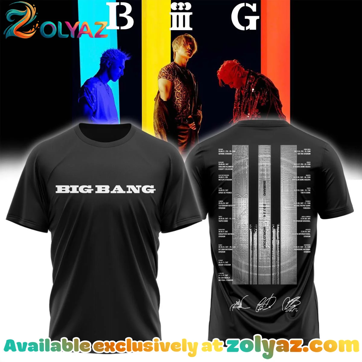 BB WORLD TOUR XX COSMOS T-Shirt & Hoodie [Batch 16]