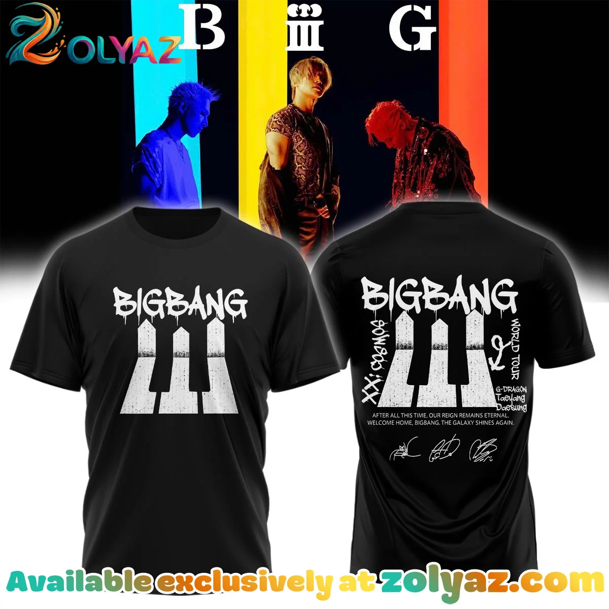 BB WORLD TOUR XX COSMOS T-Shirt & Hoodie [Batch 12]