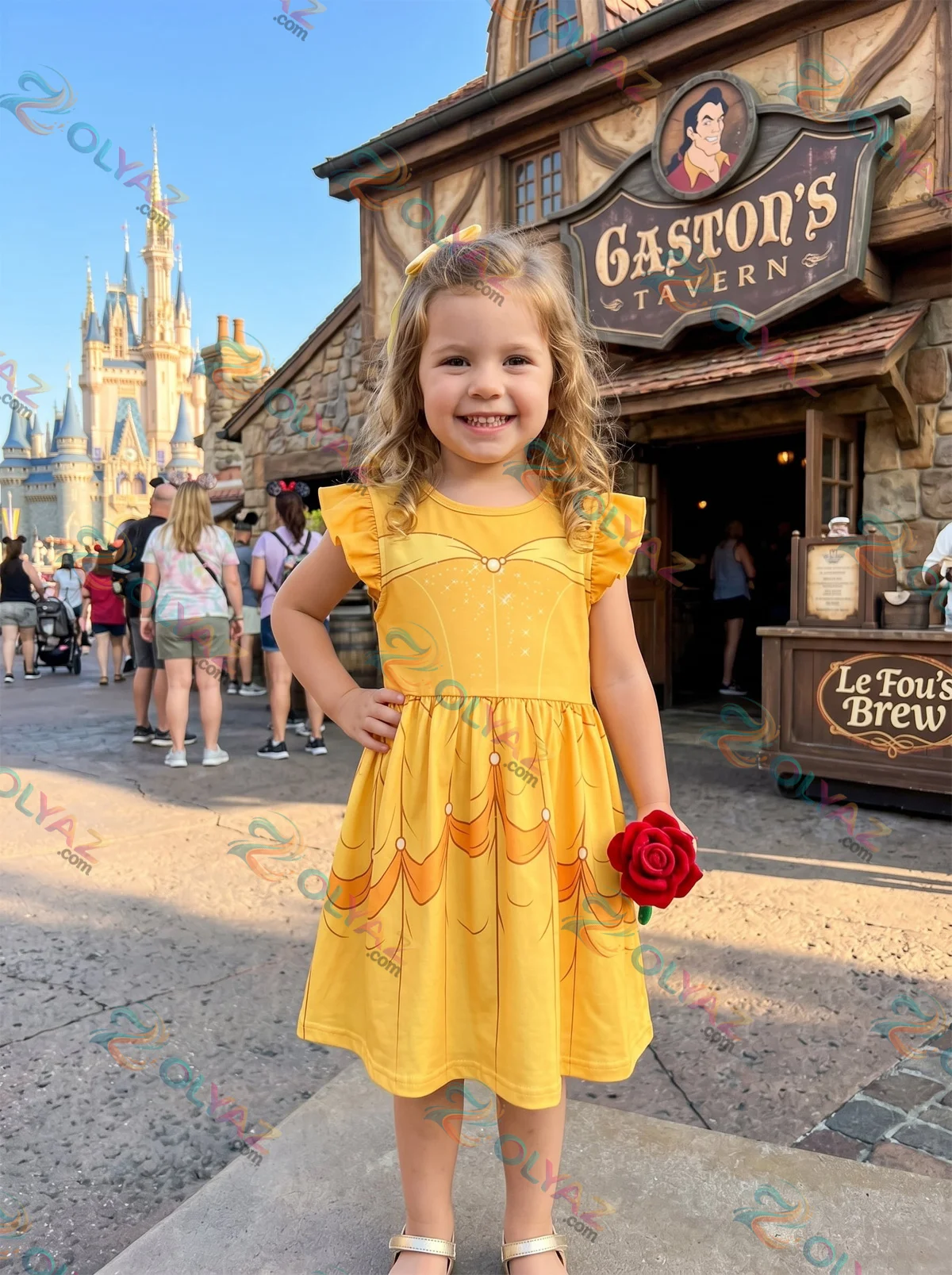 Princess Belle Skater Dress Princess Belle Skater Dress