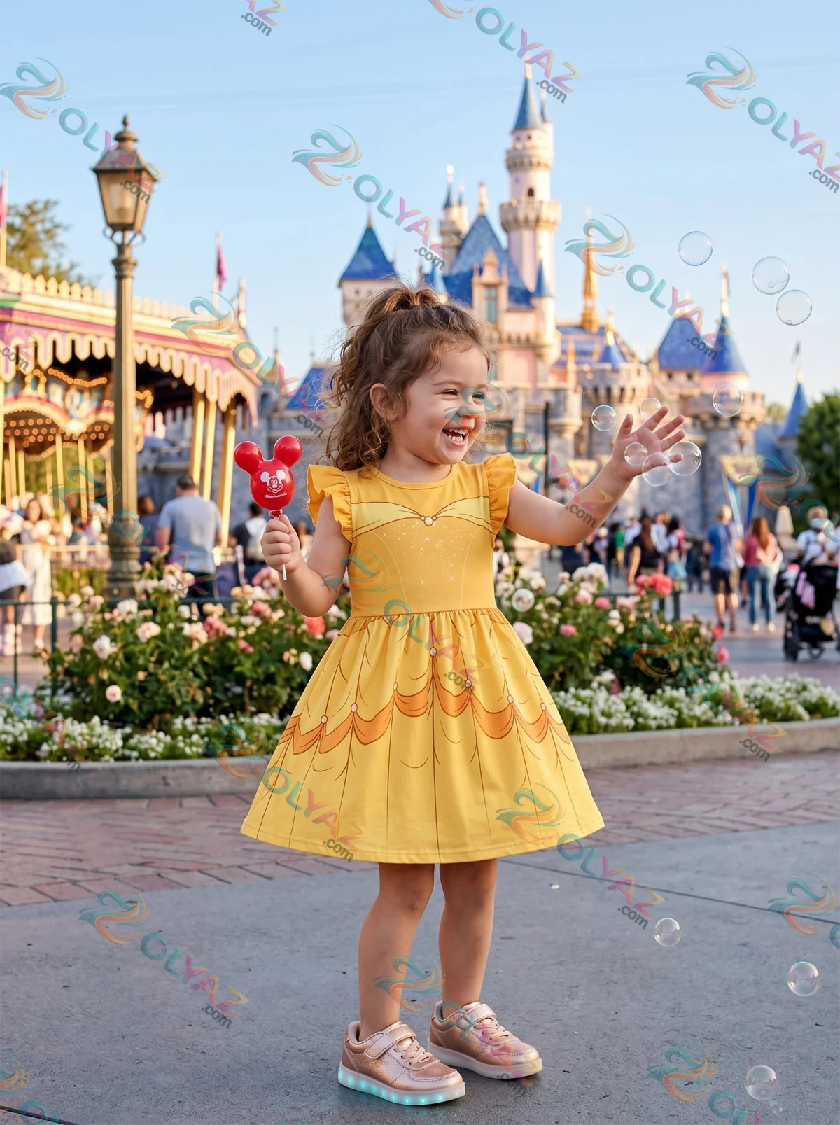 Princess Belle Skater Dress Princess Belle Skater Dress