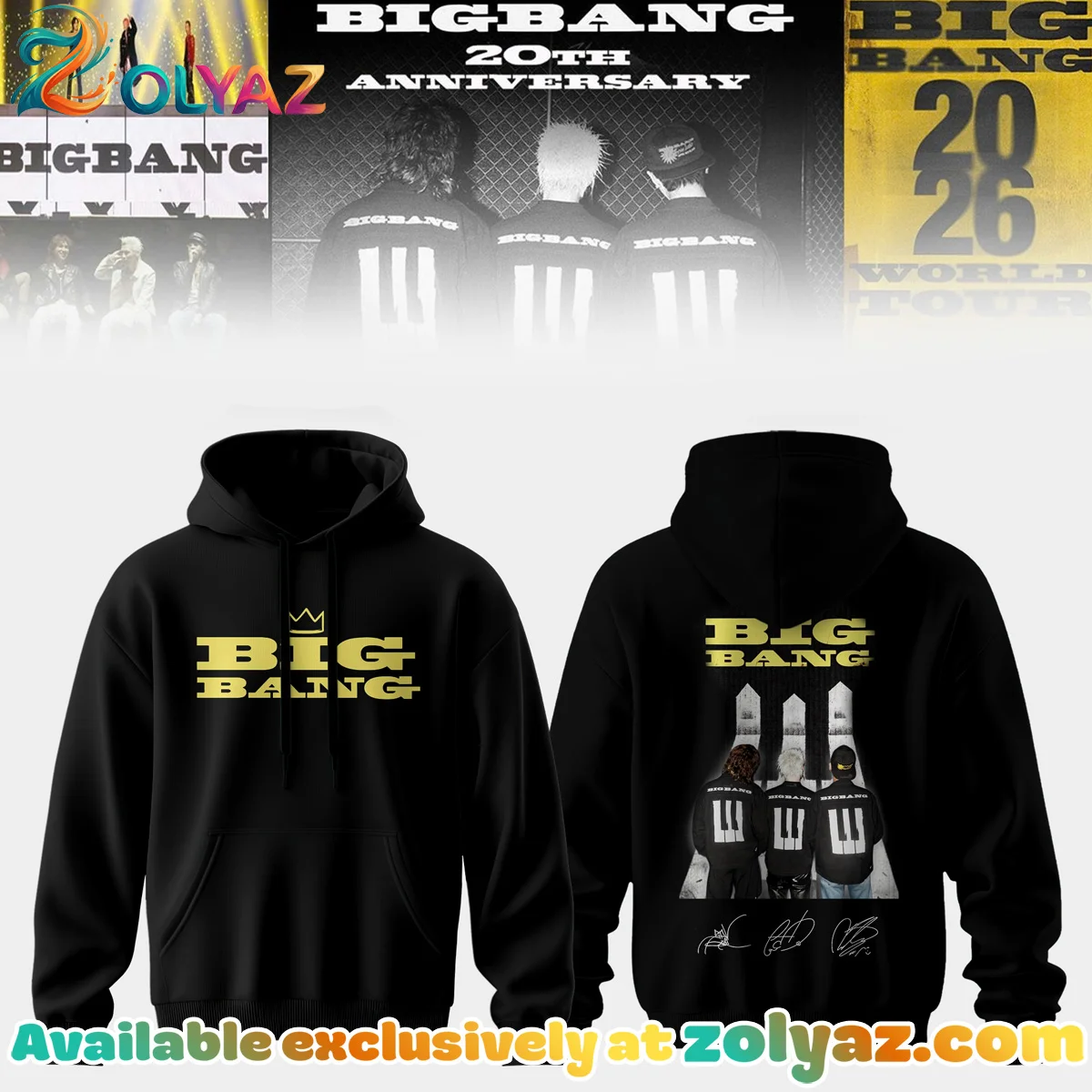 Big Bang T-Shirt & Hoodie - Variant 1