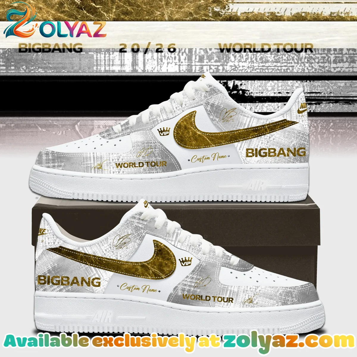 Big Bang Custom Air Force 1 & Jordan 1 Shoes - Series 2