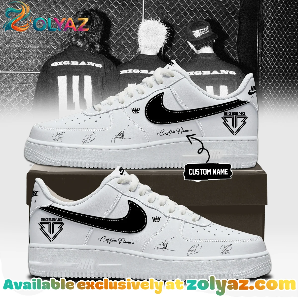 Big Bang Custom Air Force 1 & Jordan 1 Shoes - Part 11