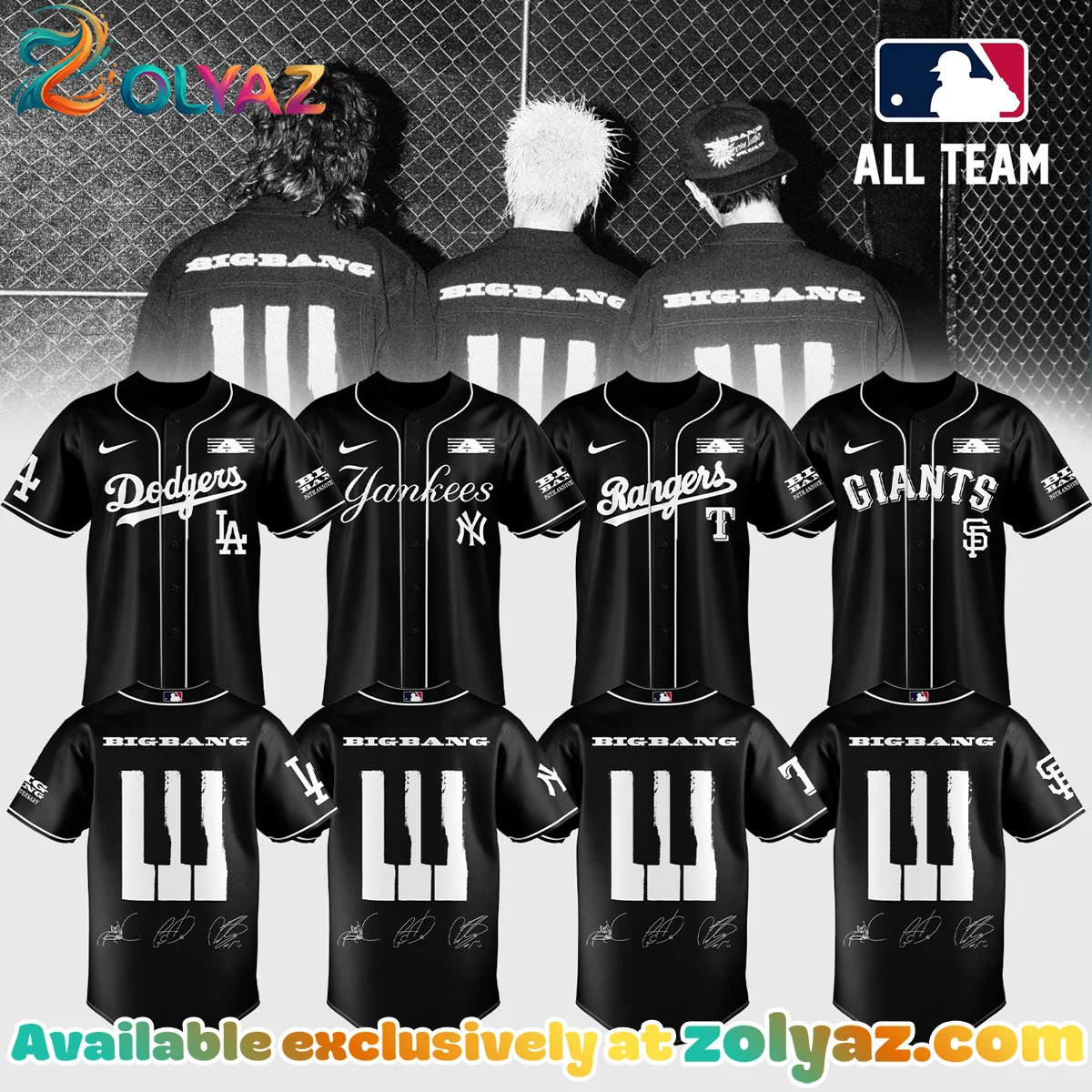 Big Bang x MLB Jersey