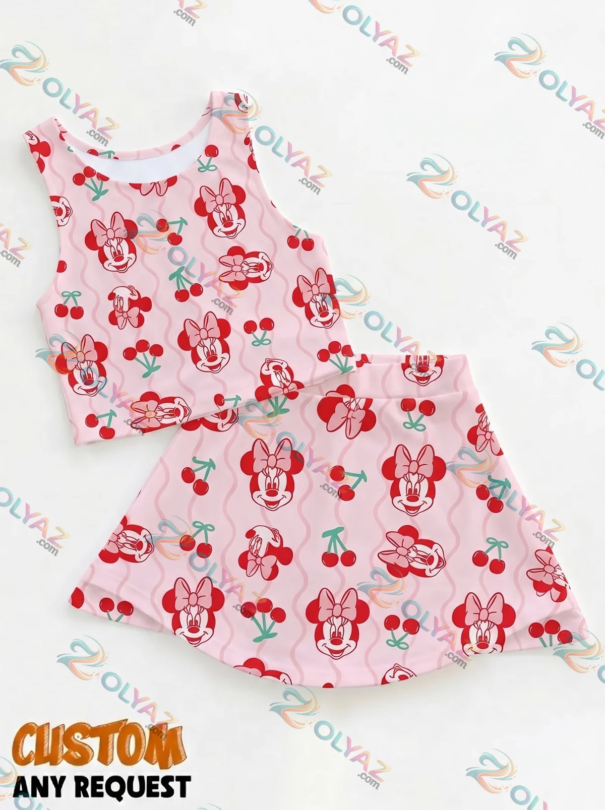 Cherry Minnie Dress Set