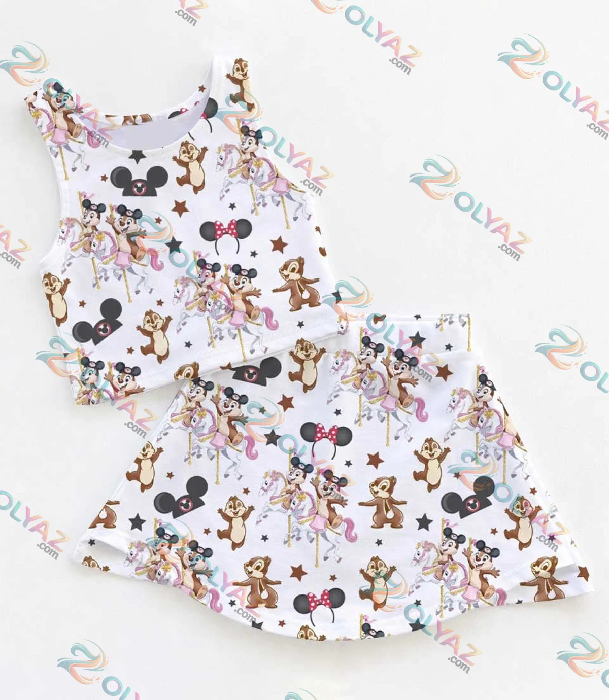 Chip N Dale Dress Set