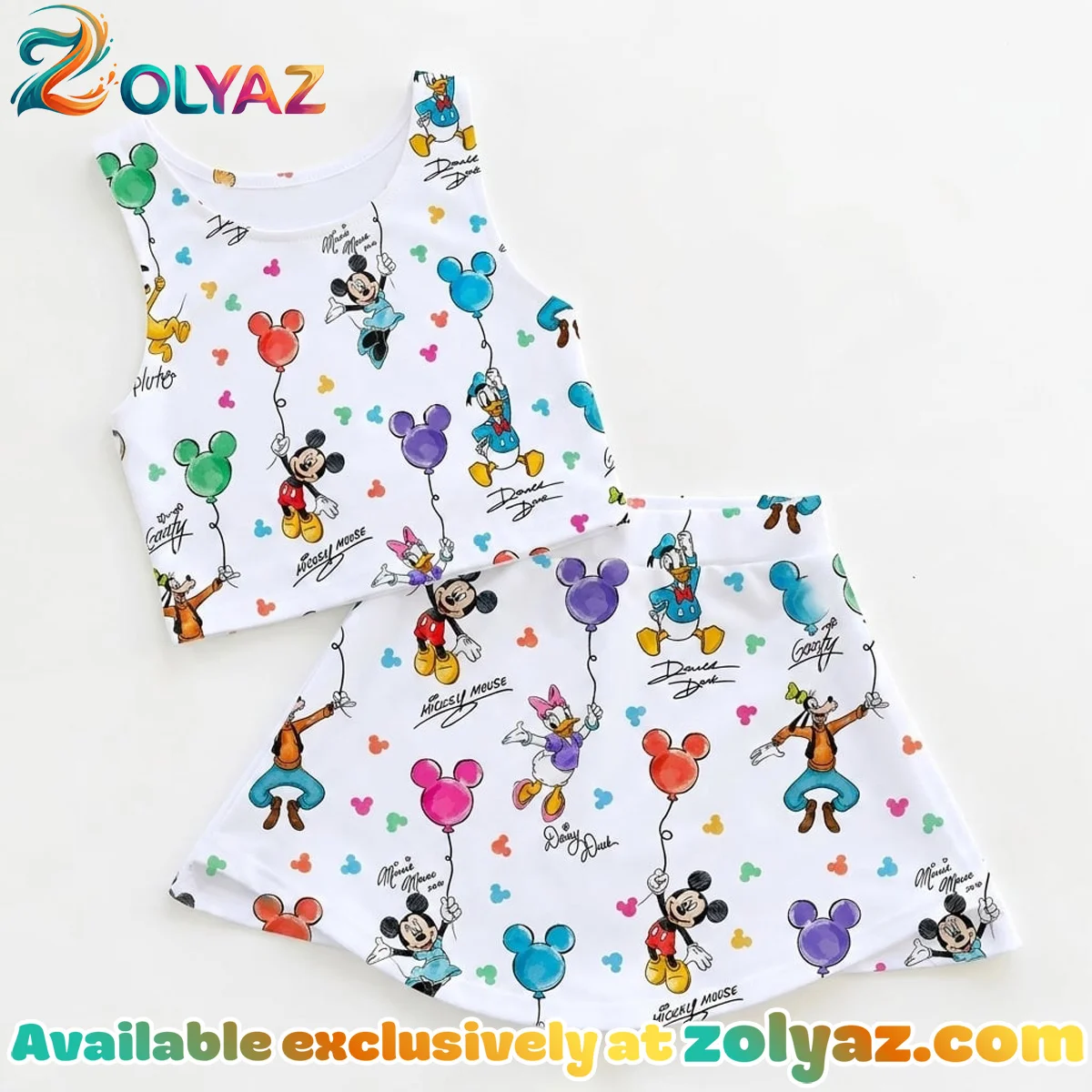 Classic Disney Characters Dress Set