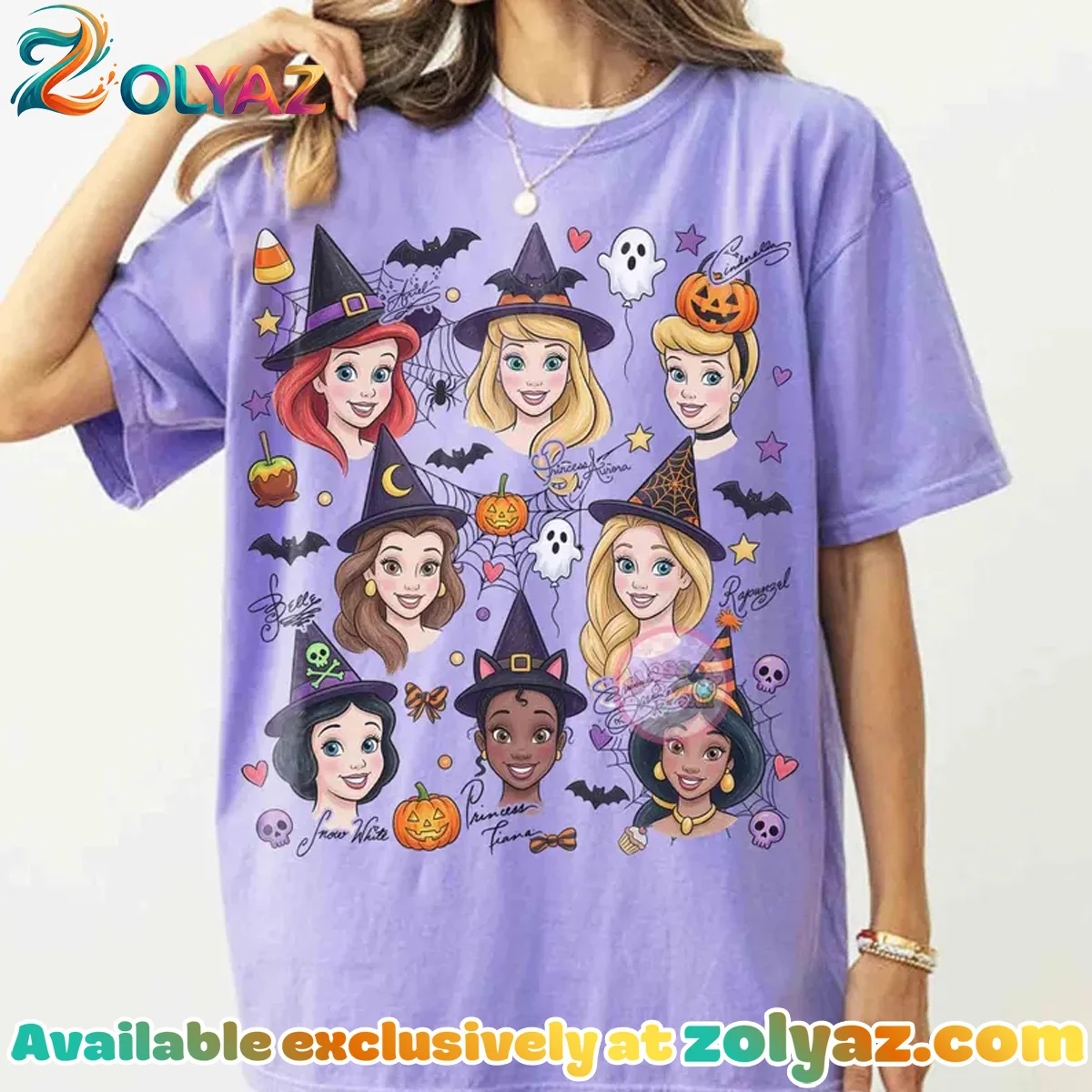 Disney Princess Halloween Shirt & Hoodie - Variant 1