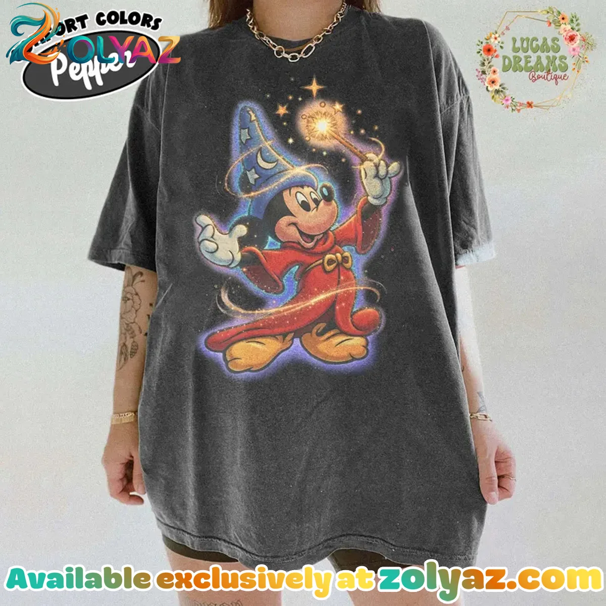 Fantasia Sorcerer Mickey Shirt & Hoodie