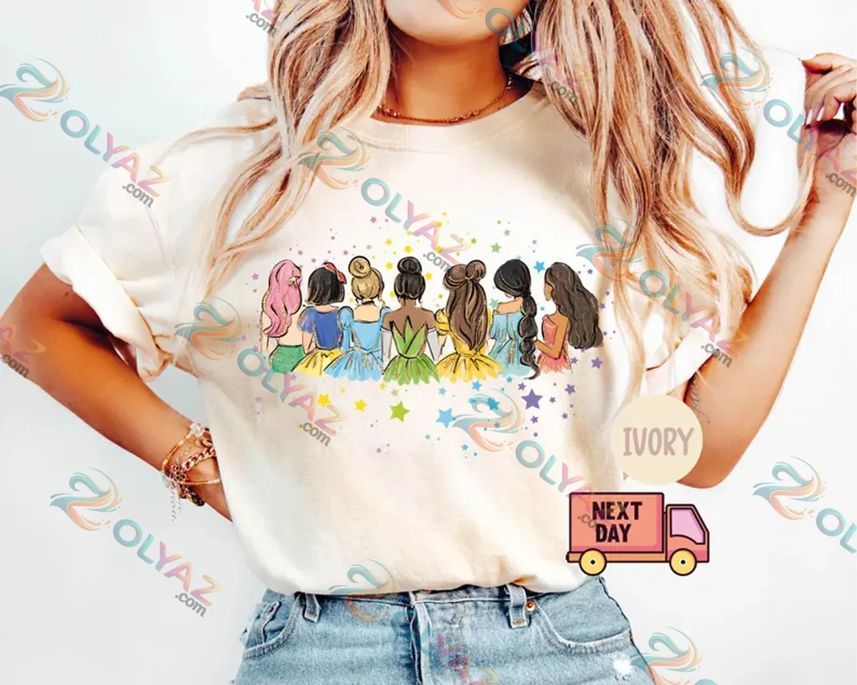 Disney Princess T-Shirt & Hoodie [Batch 4]