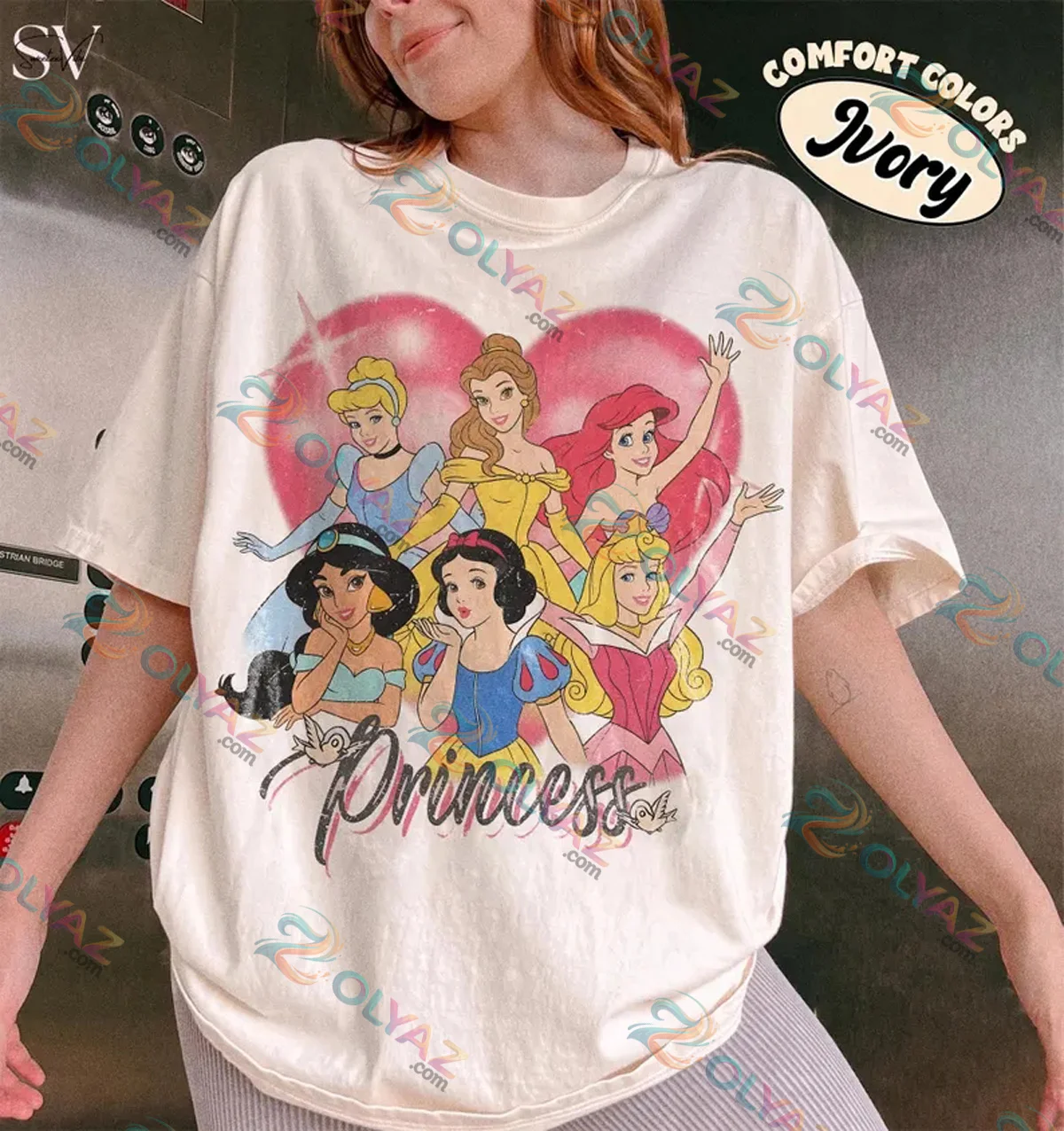 Disney Princess T-Shirt & Hoodie (Style 13)