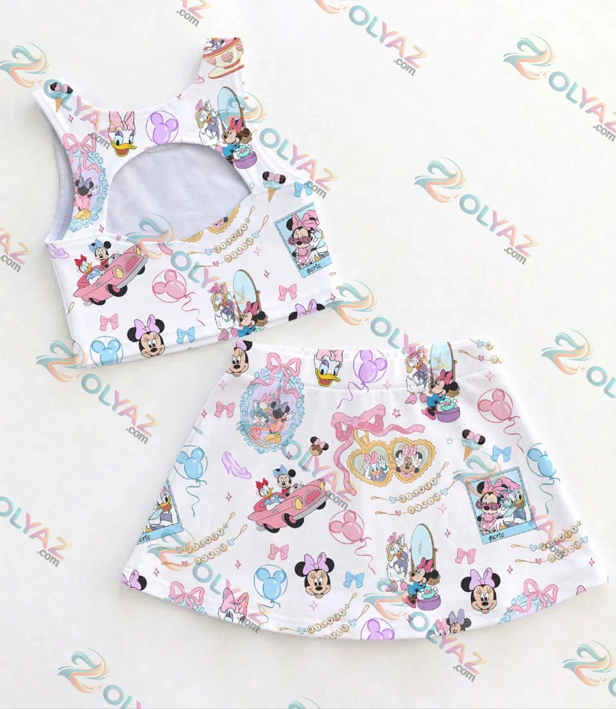 Coquette Bows, Minnie, Daisy Dress Set Coquette Bows, Minnie, Daisy Dress Set