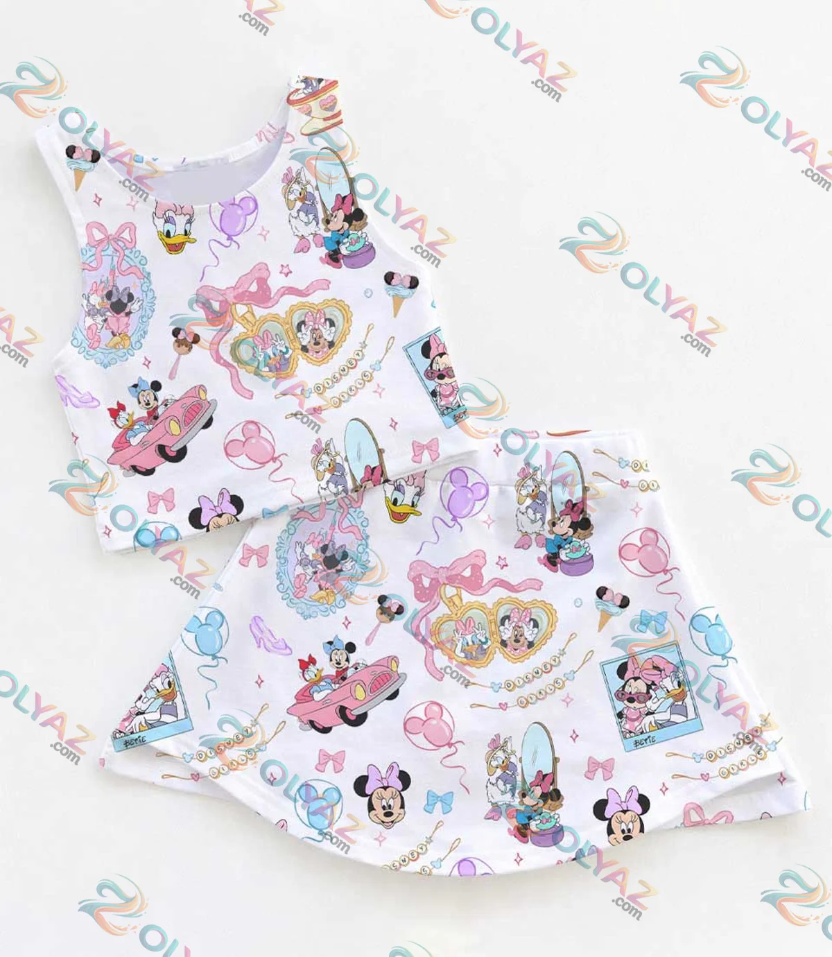 Coquette Bows, Minnie, Daisy Dress Set