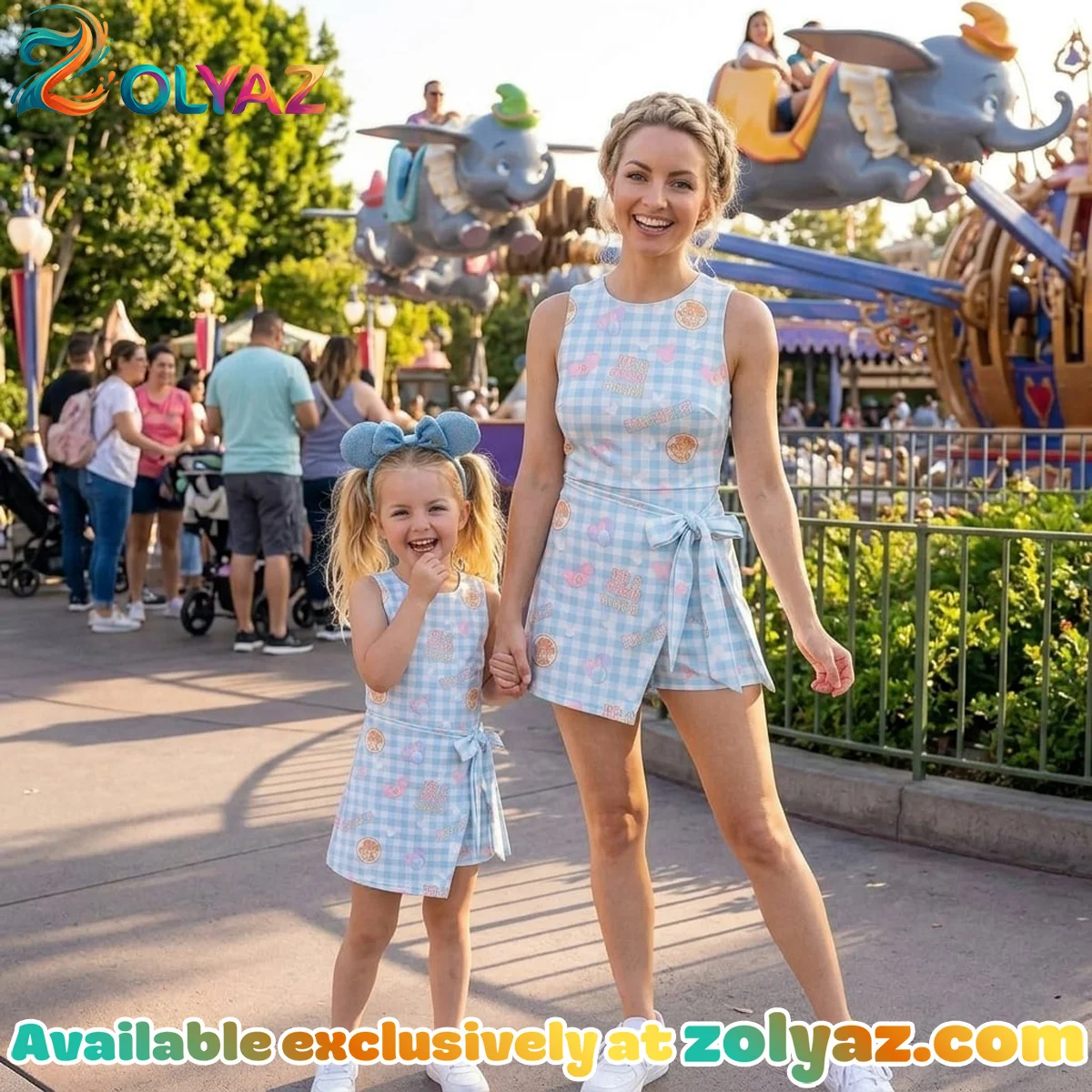 Coquette Disney Athletic Dress - Tennis Dress Skirt, Mickey Ears Bow Outfit, Disneyland Family Trip Dress