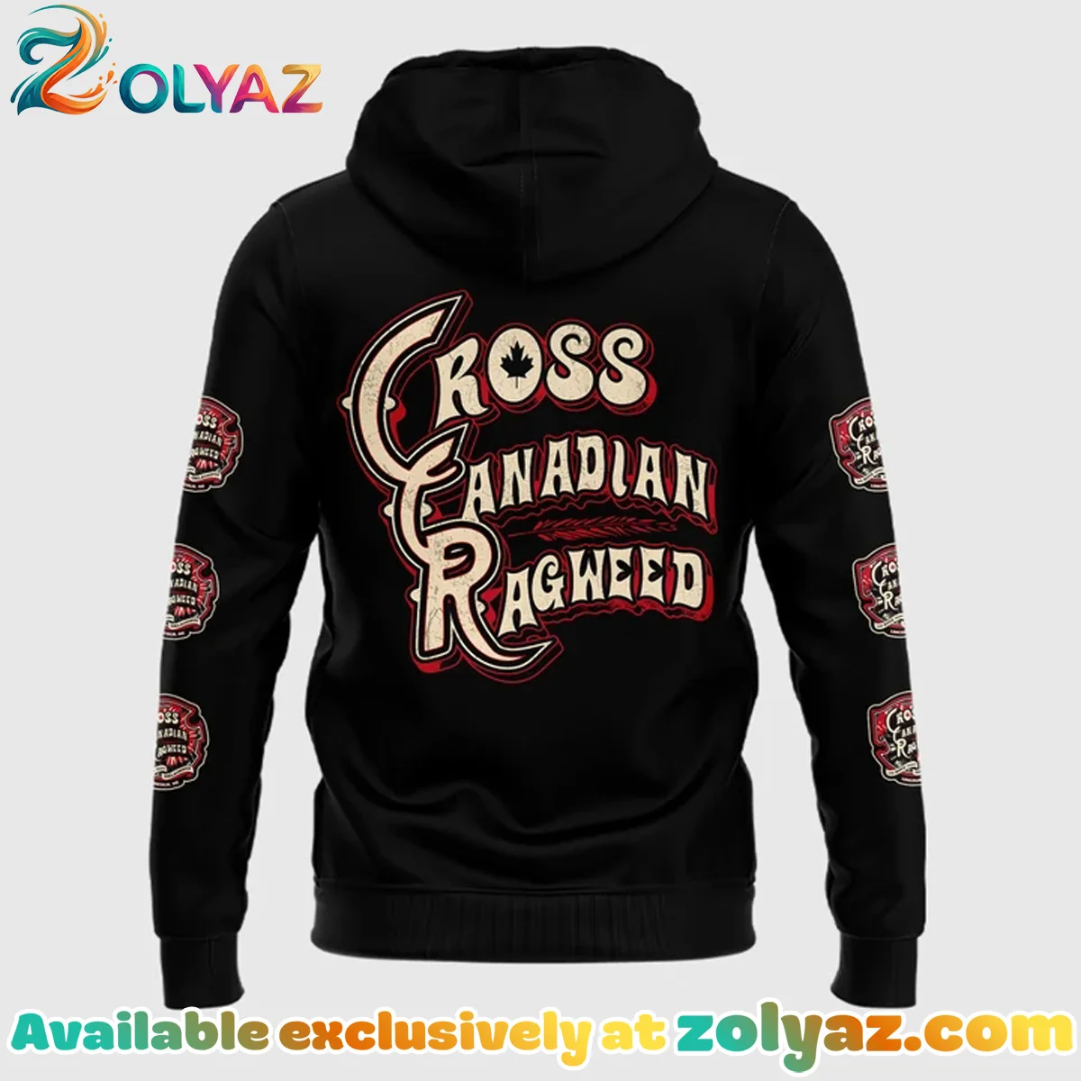 Cross Canadian Ragweed x Nebraska Shirt & Hoodie - Variant 2 Cross Canadian Ragweed x Nebraska Shirt & Hoodie - Variant 2