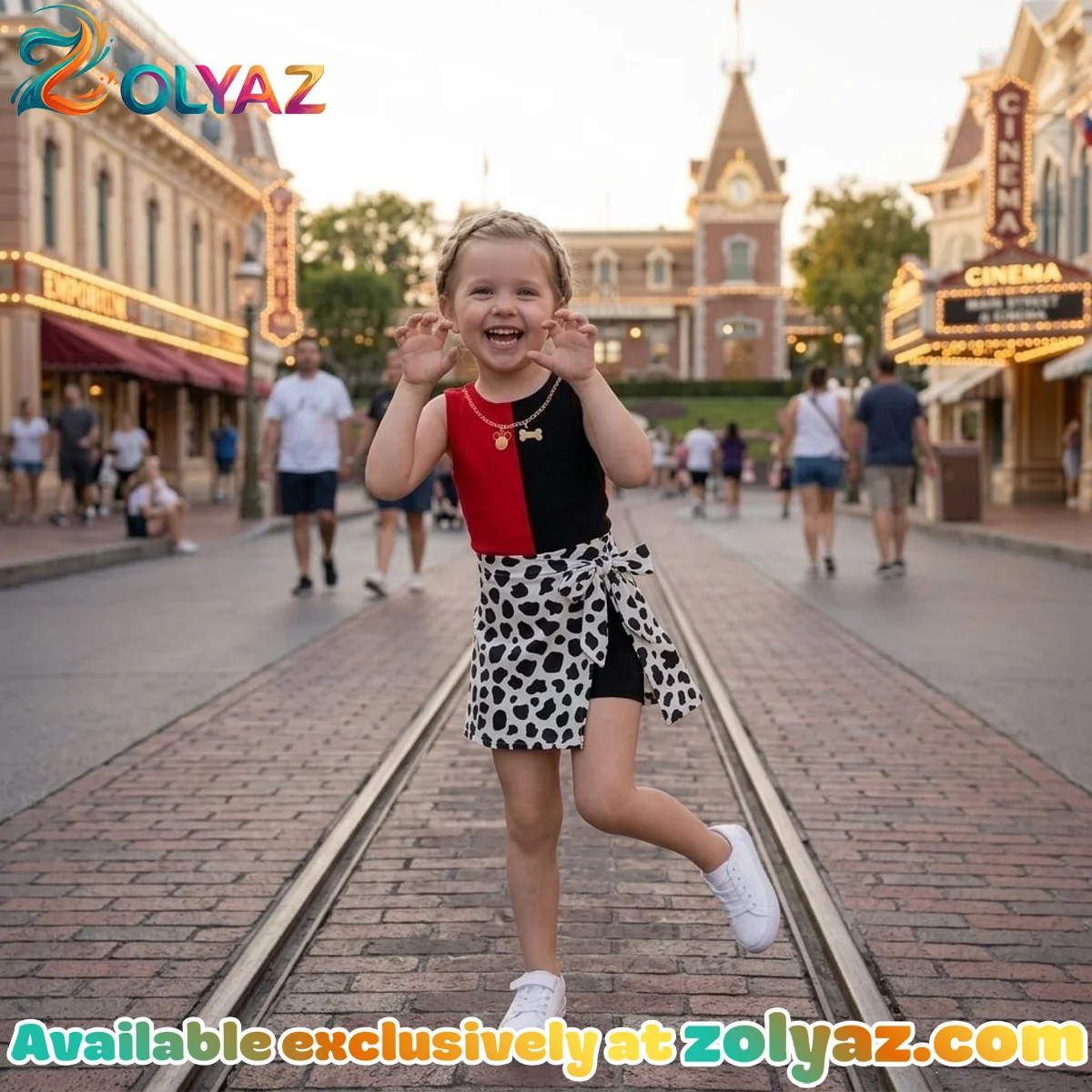 Cruella Athletic Dress - Tennis Dress Skirt, Disney Villains Park Vacation Outfit, Cruella Skort Dress Cruella Athletic Dress - Tennis Dress Skirt, Disney Villains Park Vacation Outfit, Cruella Skort Dress