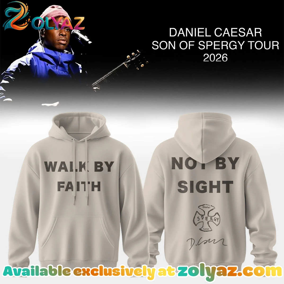 Daniel Caesar Son of Spergy Tour T-Shirt & Hoodie - Part 3