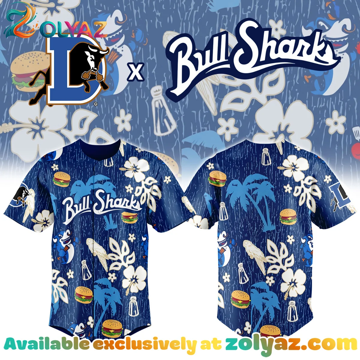DBulls x BullShark Jersey DBulls x BullShark Jersey